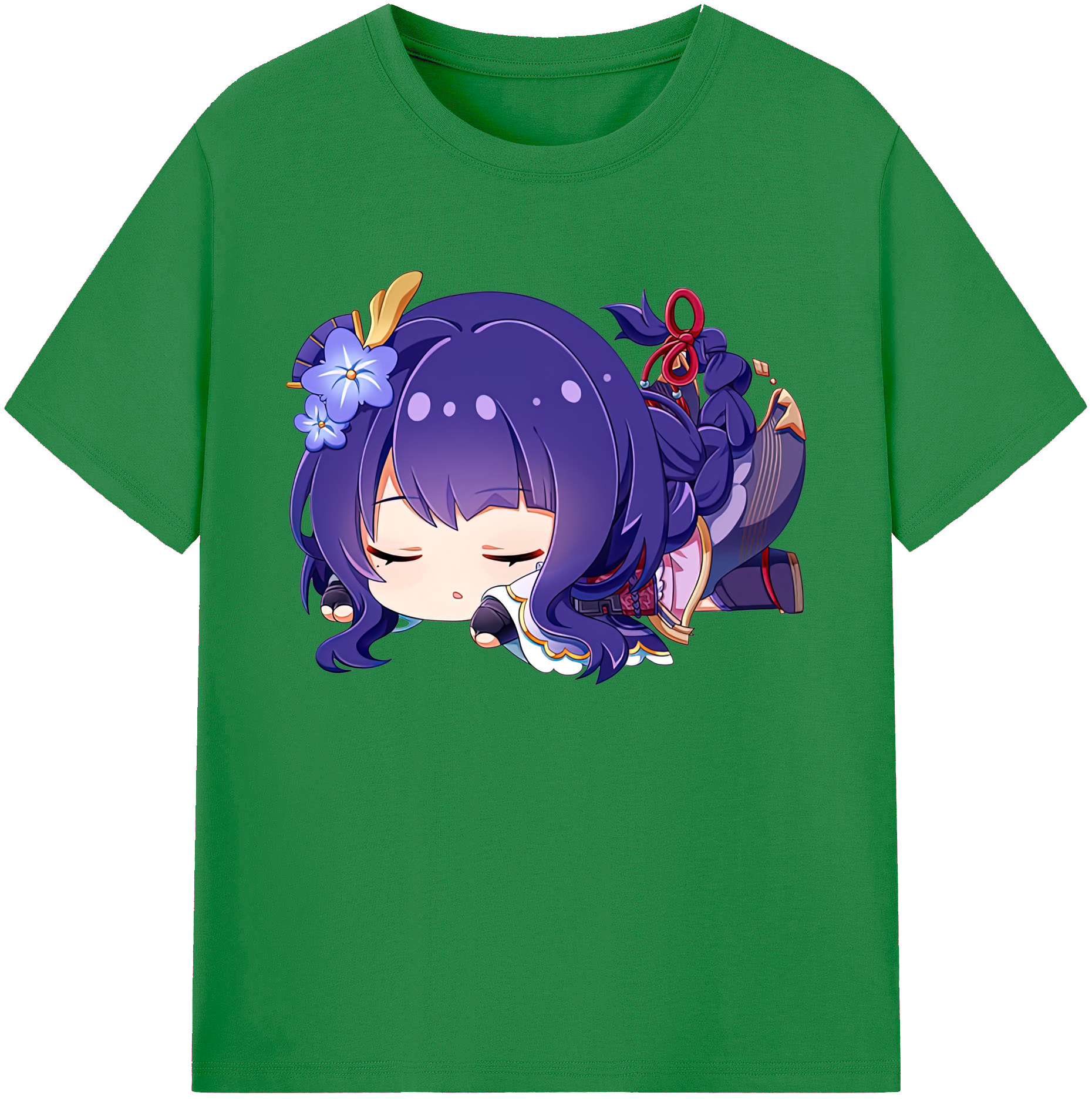 げんし神 雷電将軍 らいでんしょうぐん genshin Raiden Shogun 綿100％ メンズ半袖Tシャツ｜肌触りやわらか＆通気性