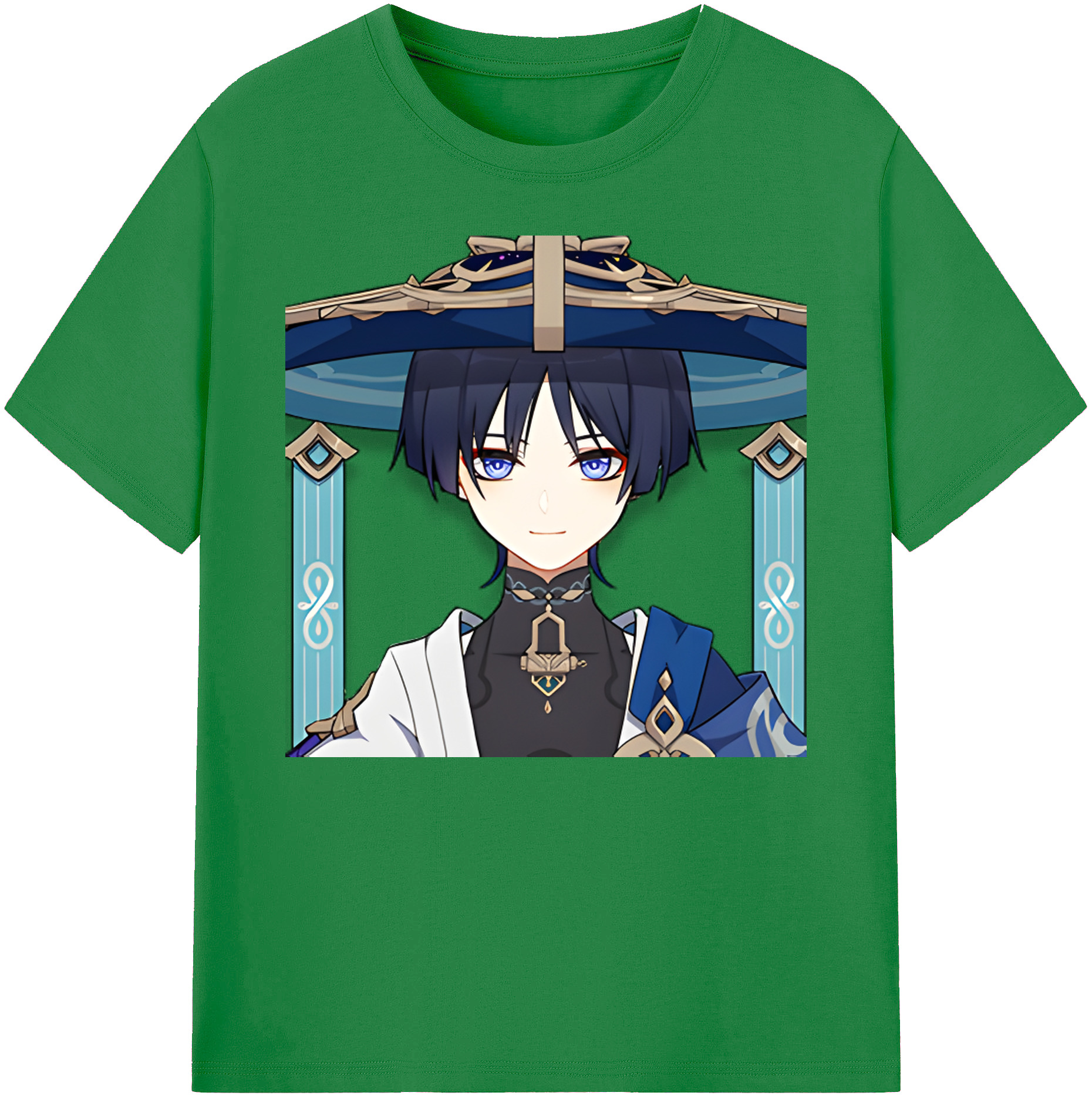 げんし神 さんペい genshin Sanpei 綿100％ メンズ半袖Tシャツ｜肌触りやわらか＆通気性
