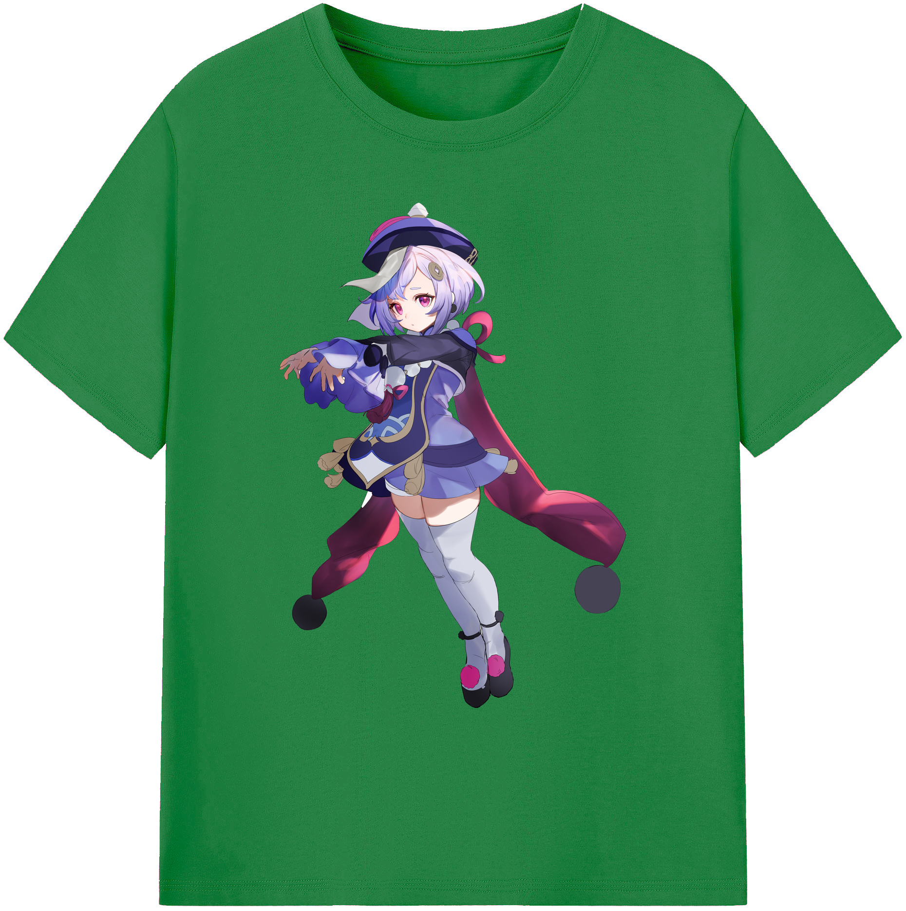 げんし神 七七 なな  genshin Nana 綿100％ メンズ半袖Tシャツ｜肌触りやわらか＆通気性