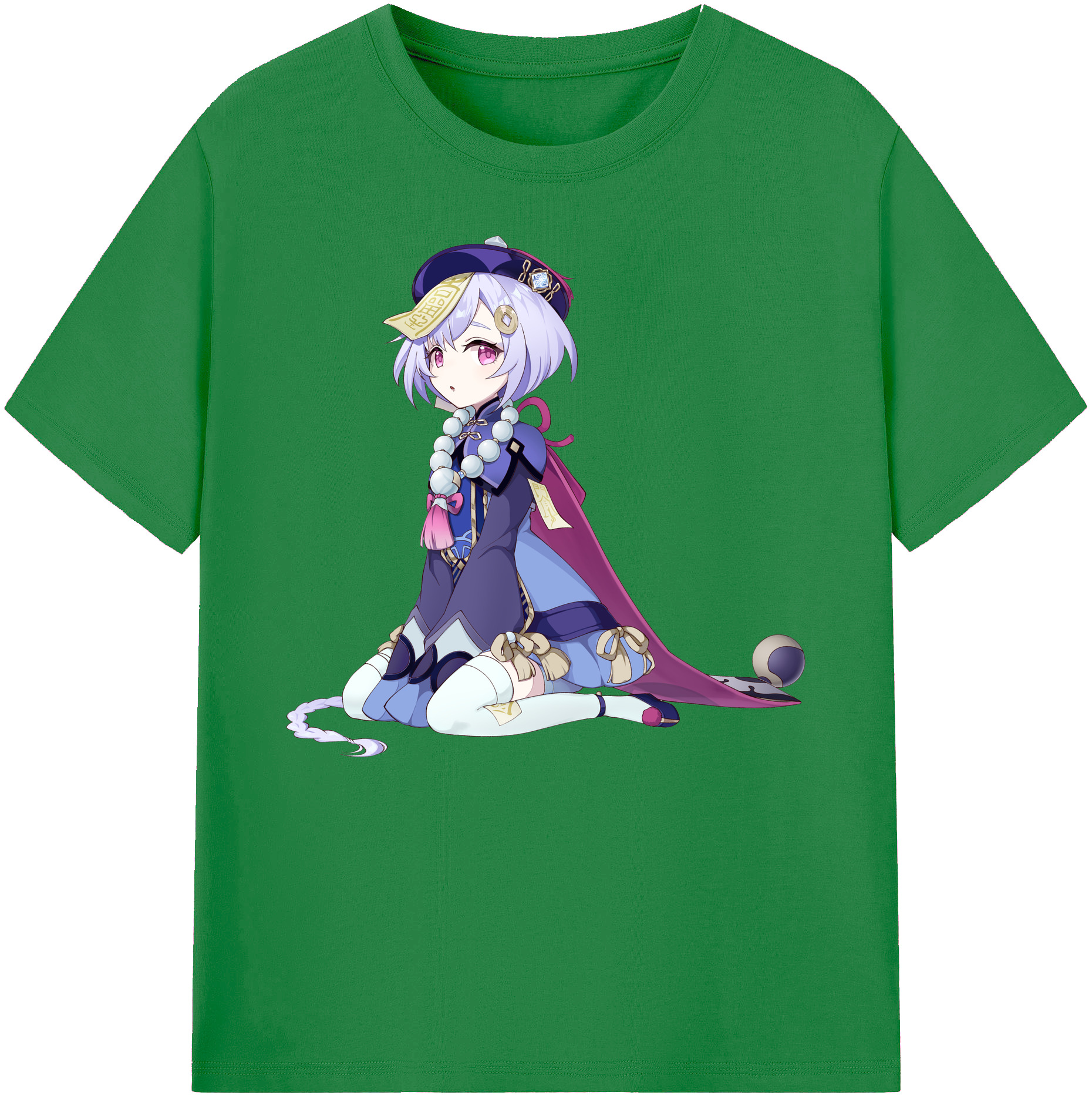 げんし神 七七 なな  genshin Nana 綿100％ メンズ半袖Tシャツ｜肌触りやわらか＆通気性