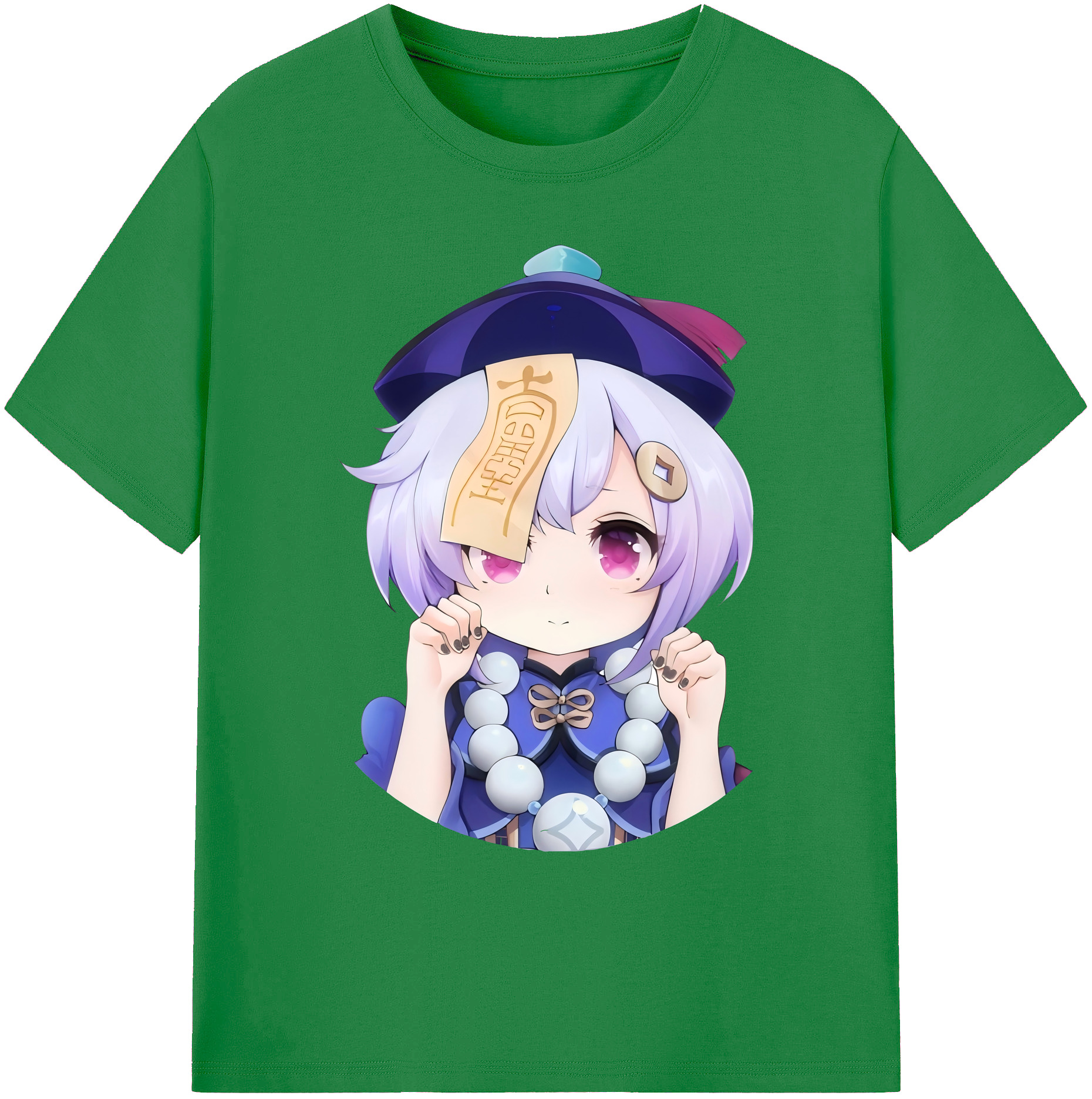げんし神 七七 なな  genshin Nana 綿100％ メンズ半袖Tシャツ｜肌触りやわらか＆通気性