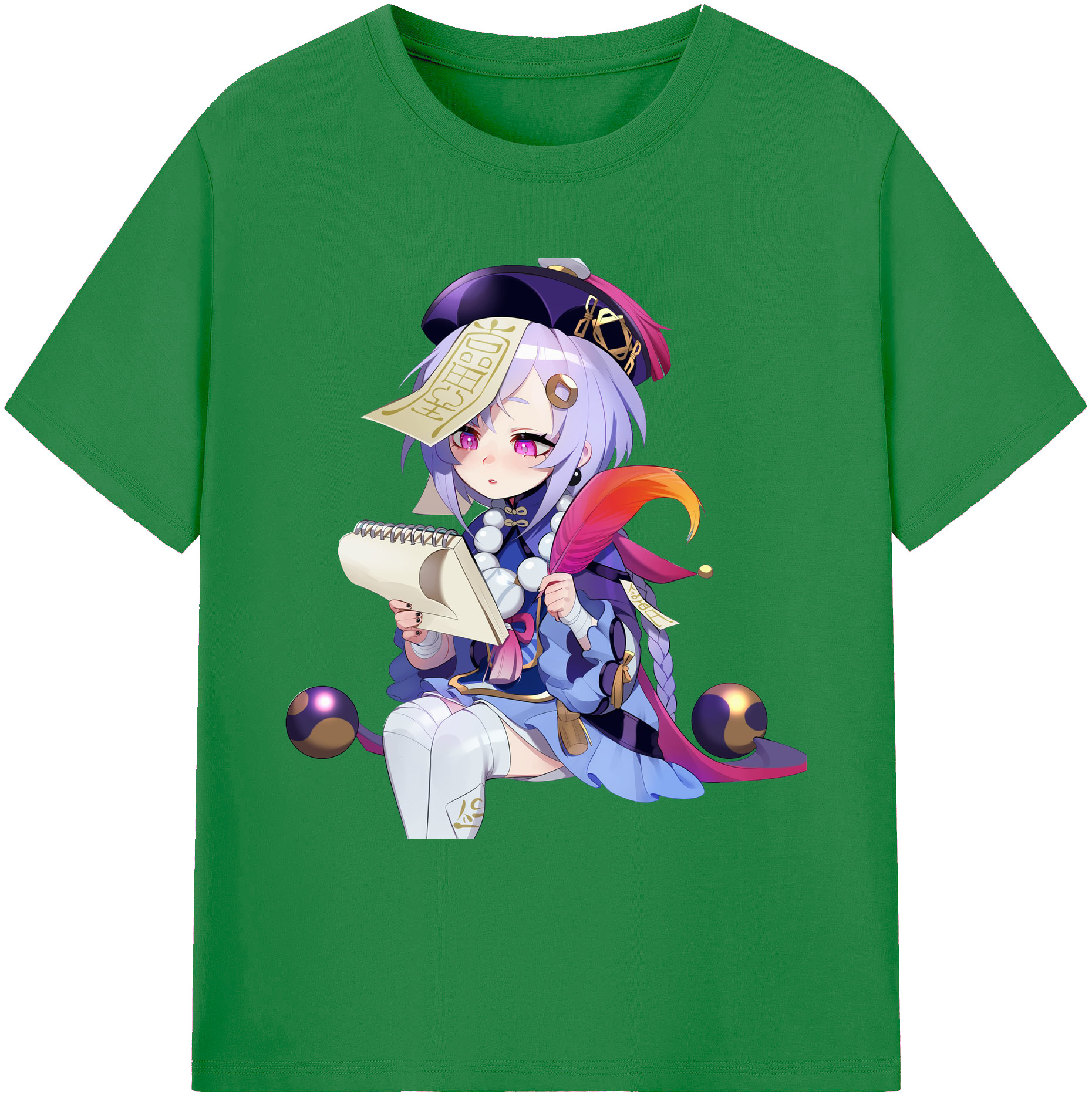 げんし神 七七 なな  genshin Nana 綿100％ メンズ半袖Tシャツ｜肌触りやわらか＆通気性