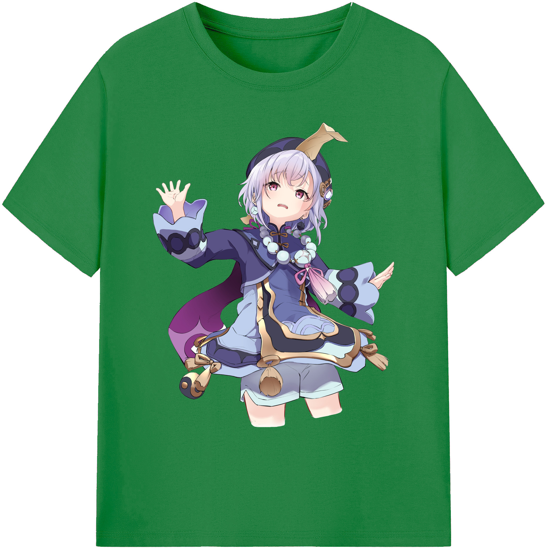 げんし神 七七 なな  genshin Nana 綿100％ メンズ半袖Tシャツ｜肌触りやわらか＆通気性