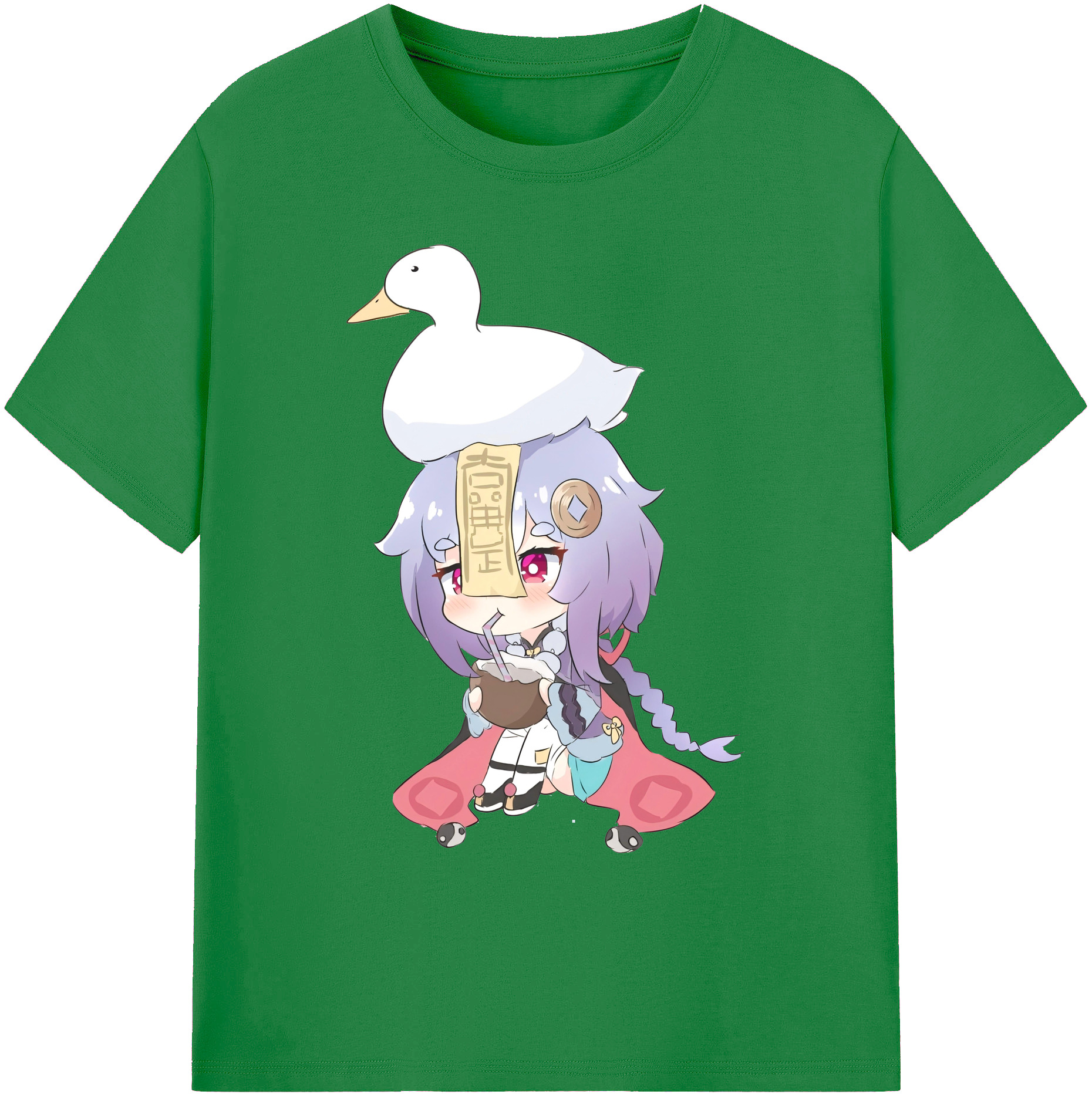 げんし神 七七 なな  genshin Nana 綿100％ メンズ半袖Tシャツ｜肌触りやわらか＆通気性