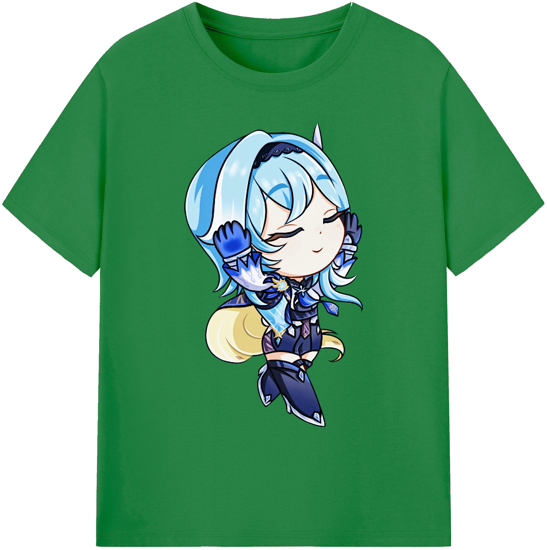 げんし神 优菈 ゆうら genshin Yūra 綿100％ メンズ半袖Tシャツ｜肌触りやわらか＆通気性
