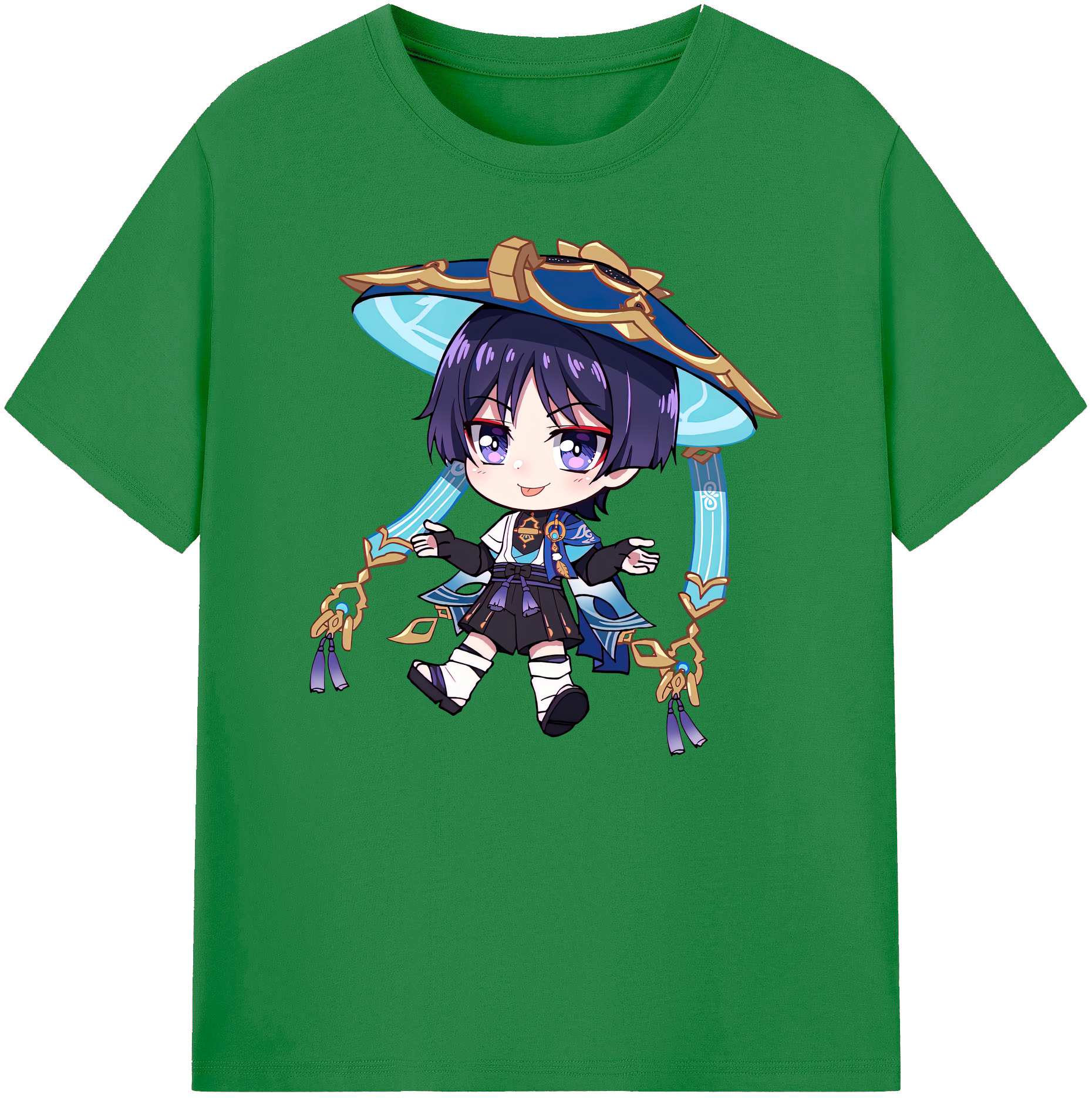 げんし神 さんペい genshin Sanpei 綿100％ メンズ半袖Tシャツ｜肌触りやわらか＆通気性