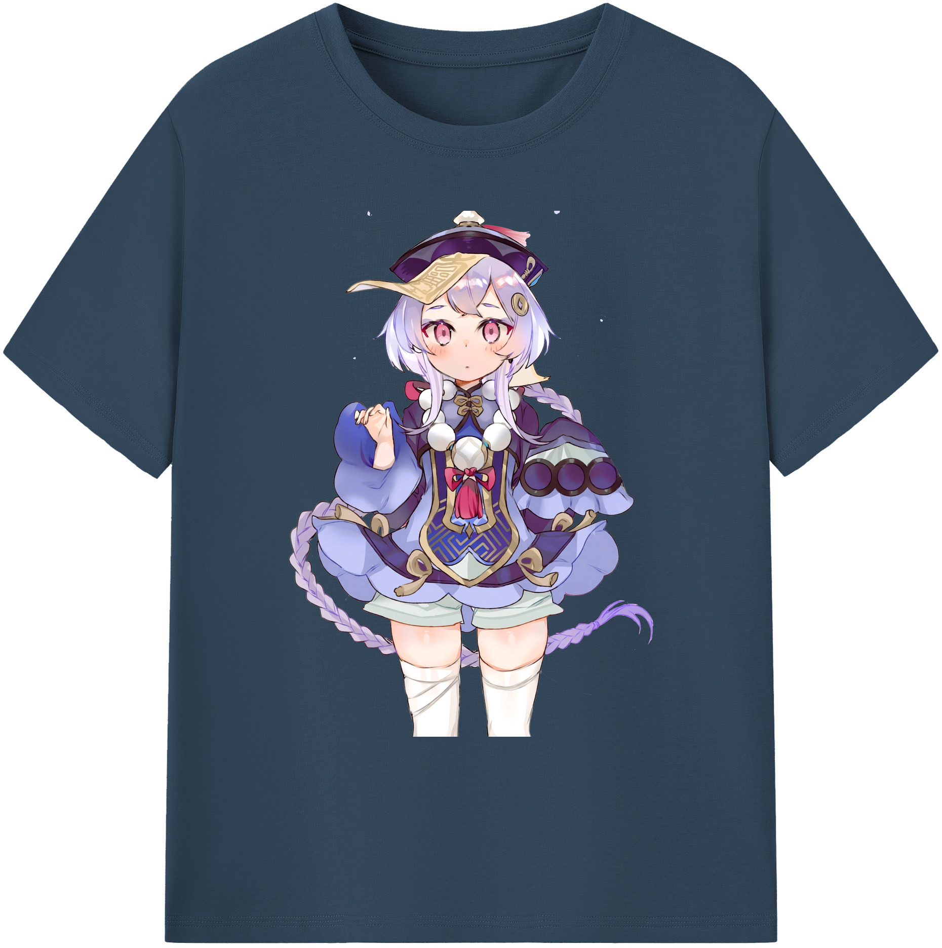 げんし神 七七 なな  genshin Nana 綿100％ メンズ半袖Tシャツ｜肌触りやわらか＆通気性