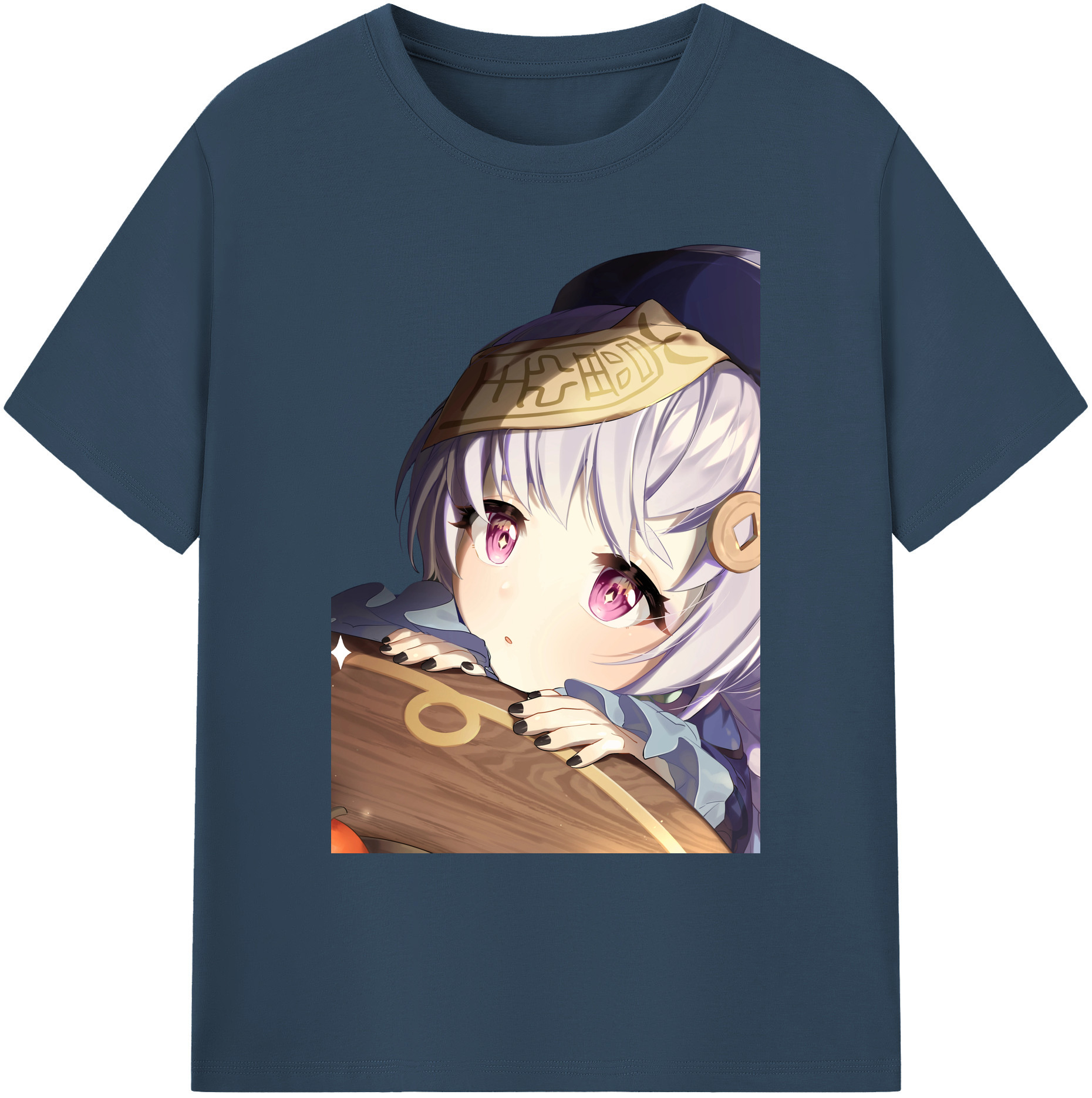 げんし神 七七 なな  genshin Nana 綿100％ メンズ半袖Tシャツ｜肌触りやわらか＆通気性