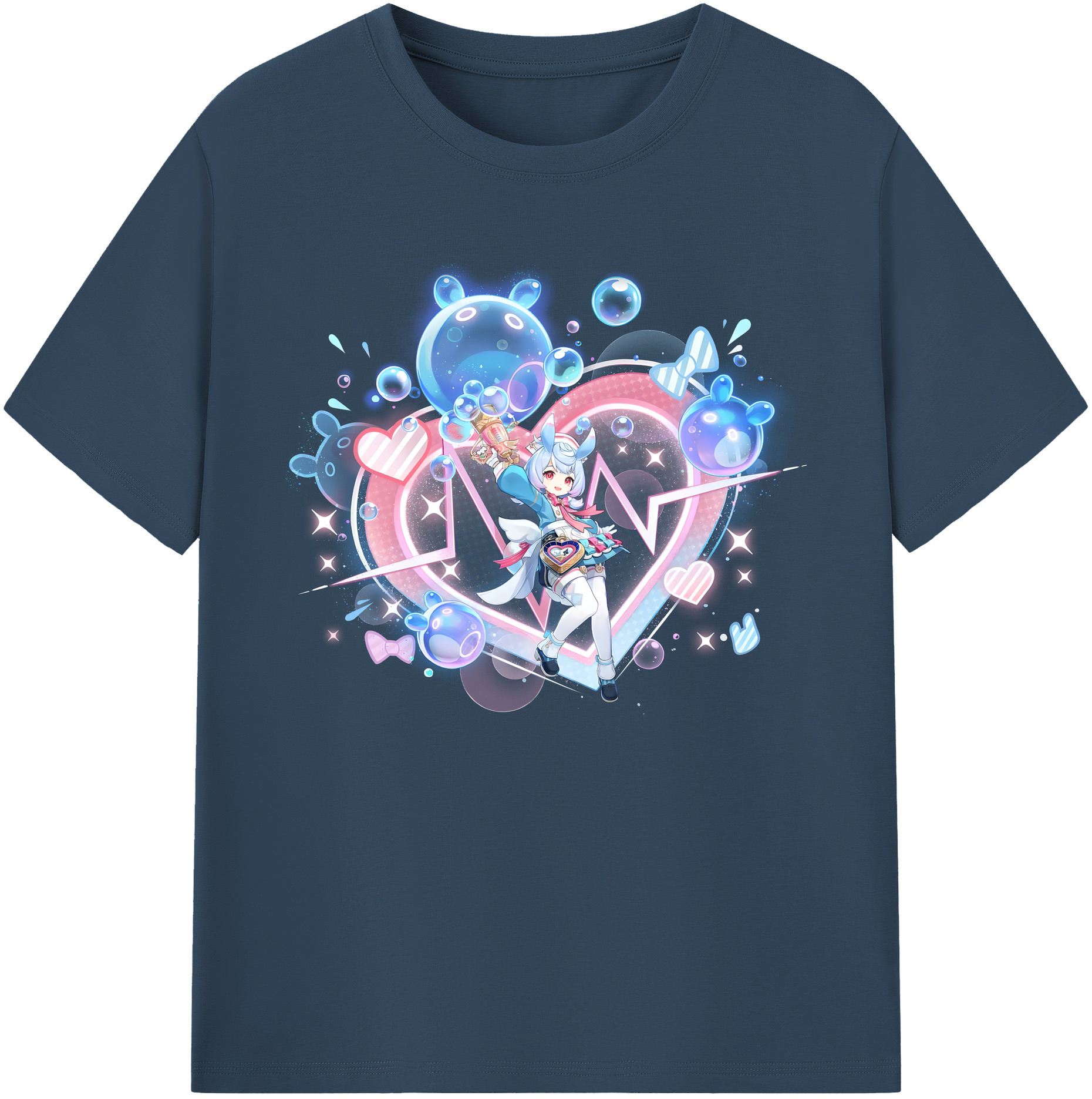 げんし神 シゲウィン genshin Shigewin 綿100％ メンズ半袖Tシャツ｜肌触りやわらか＆通気性
