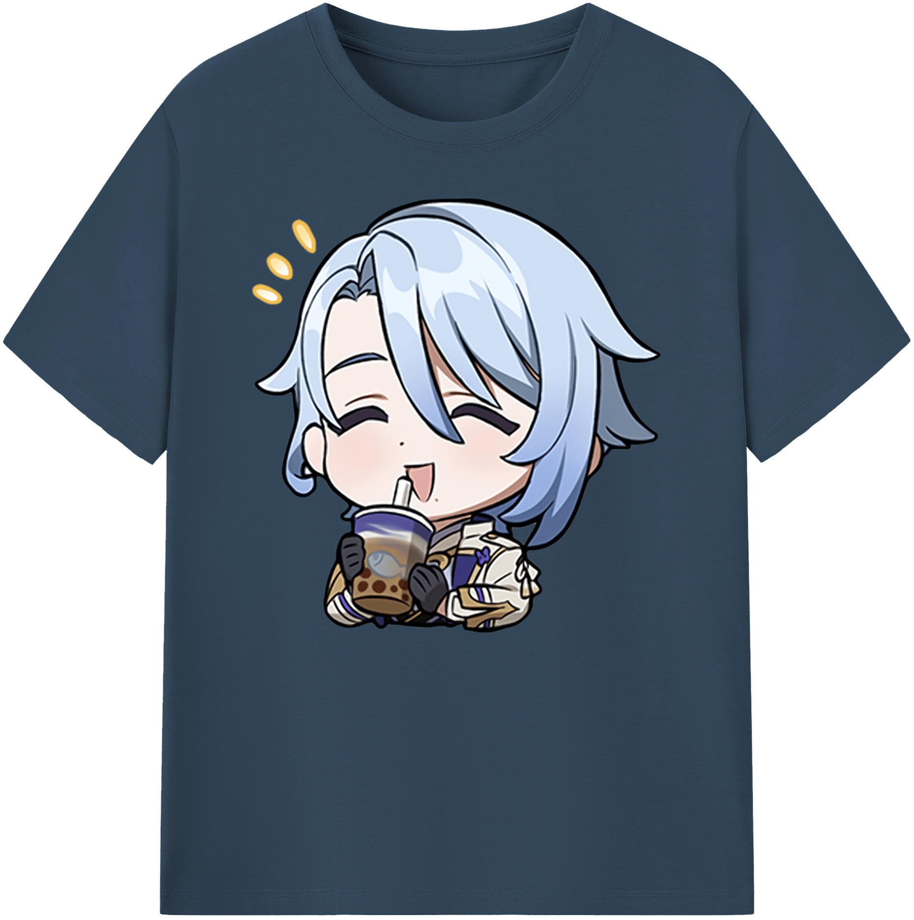 げんし神 神里綾人 かみさとあやと genshin Kamisato Ayato 綿100％ メンズ半袖Tシャツ｜肌触りやわらか＆通気性