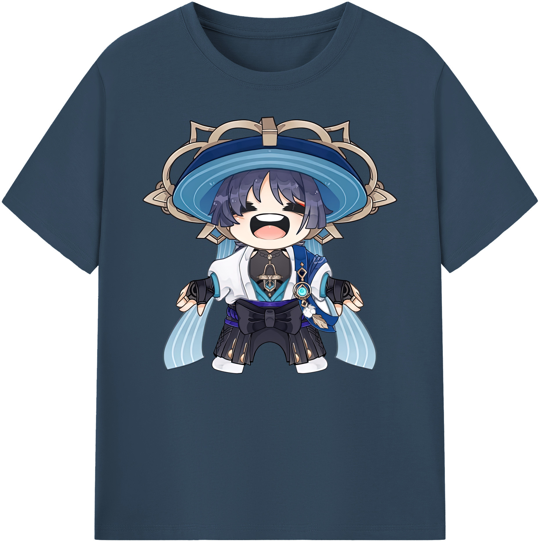 げんし神 さんペい genshin Sanpei 綿100％ メンズ半袖Tシャツ｜肌触りやわらか＆通気性