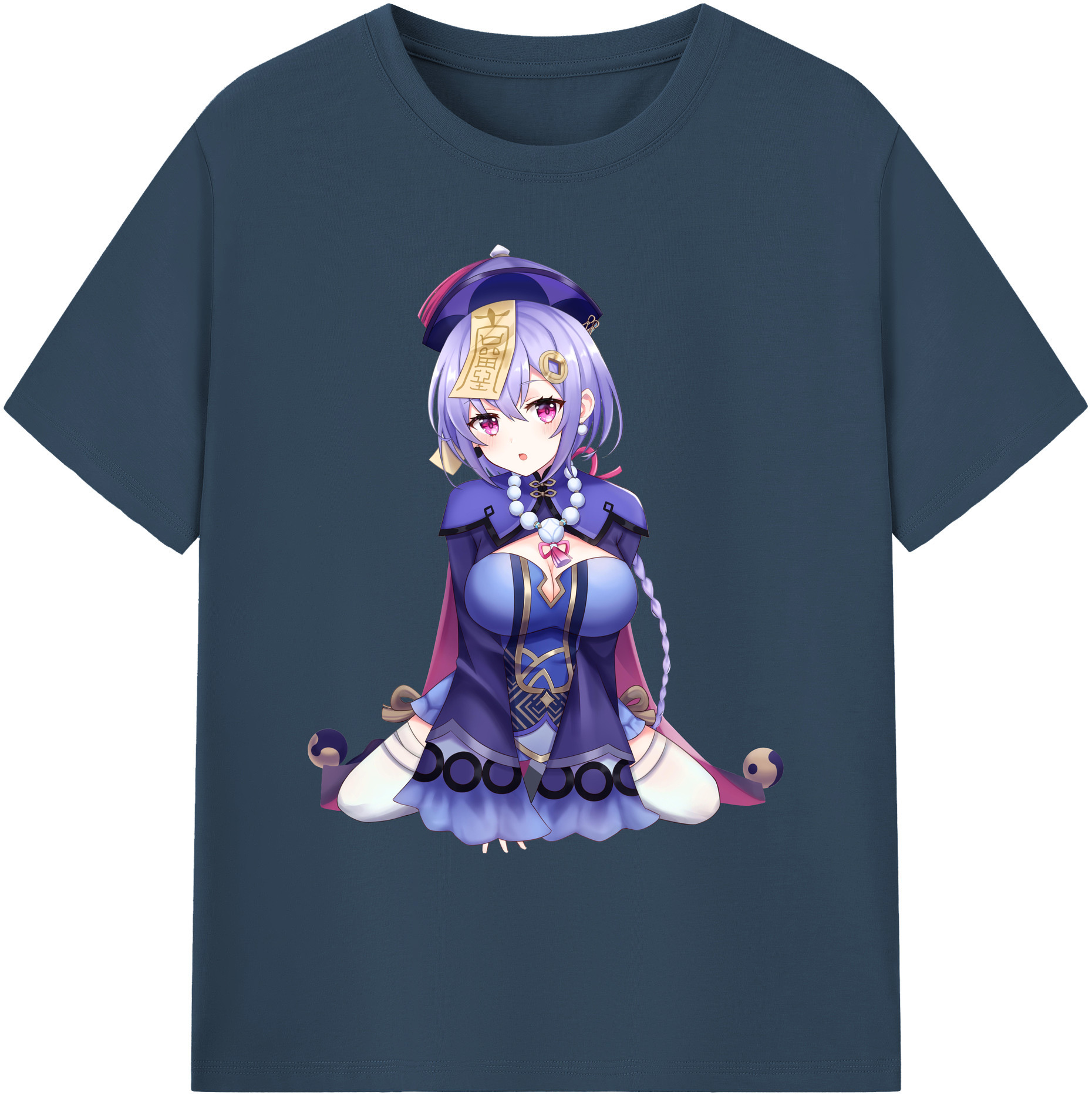 げんし神 七七 なな  genshin Nana 綿100％ メンズ半袖Tシャツ｜肌触りやわらか＆通気性