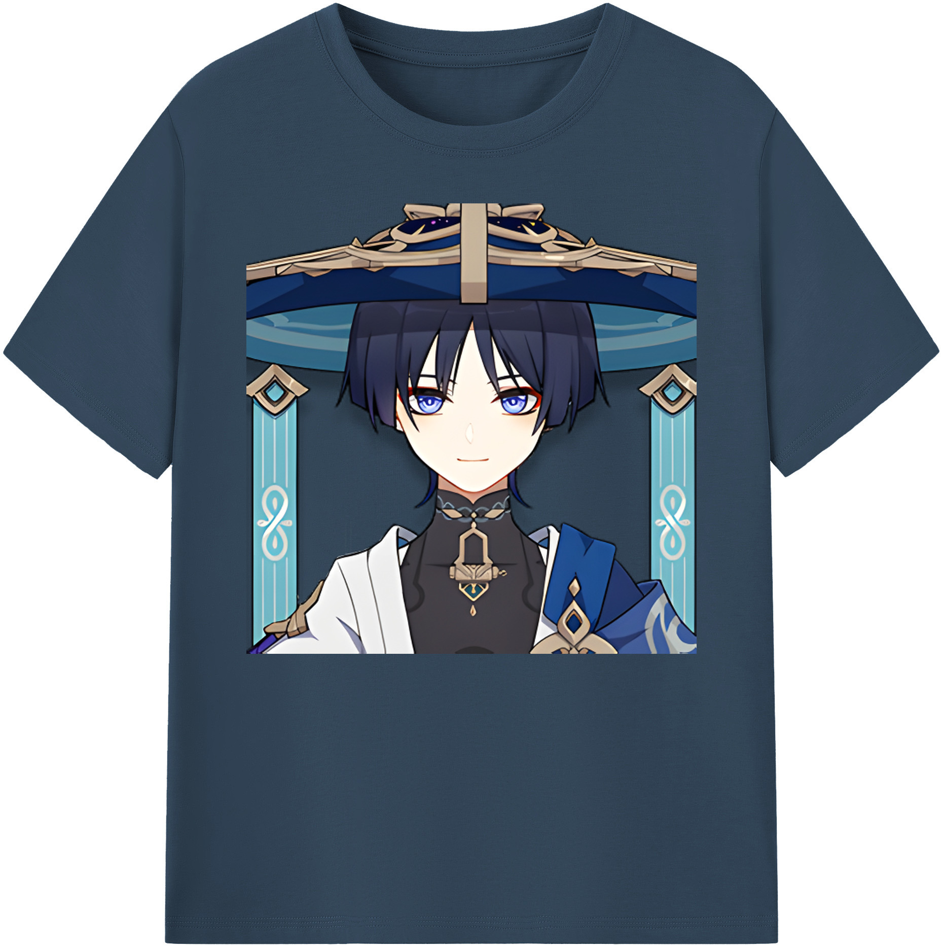 げんし神 さんペい genshin Sanpei 綿100％ メンズ半袖Tシャツ｜肌触りやわらか＆通気性