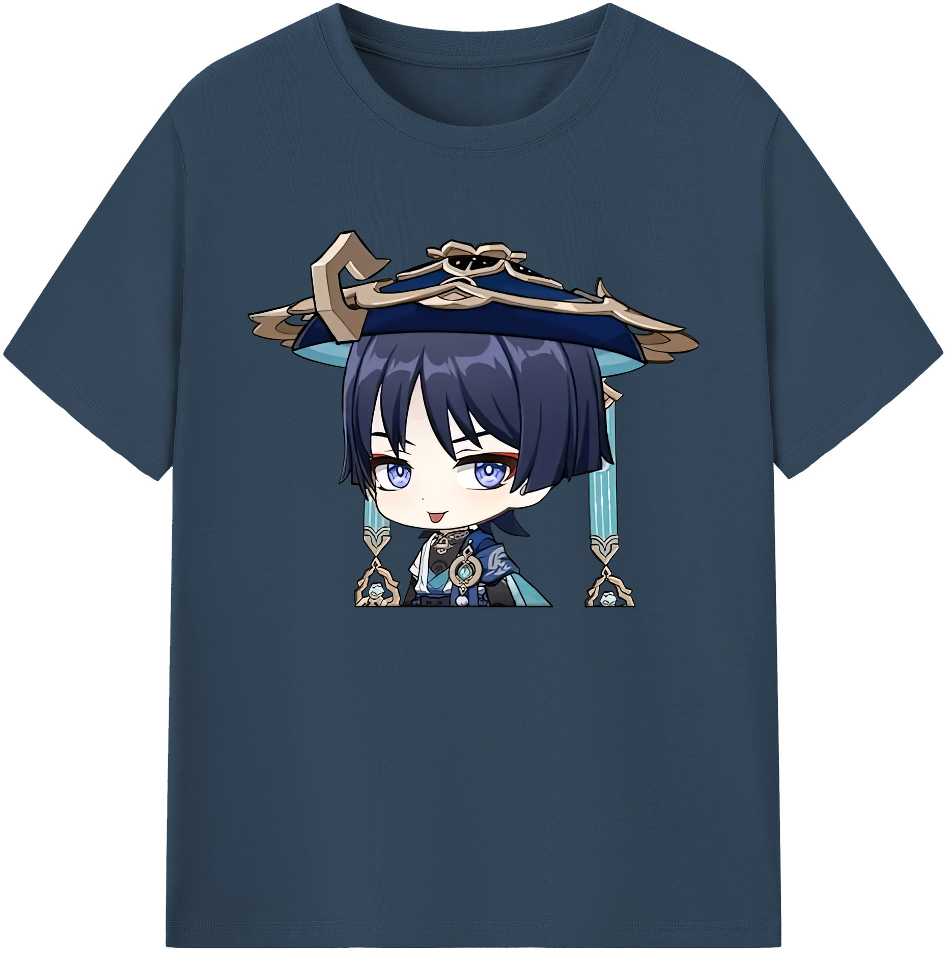 げんし神 さんペい genshin Sanpei 綿100％ メンズ半袖Tシャツ｜肌触りやわらか＆通気性