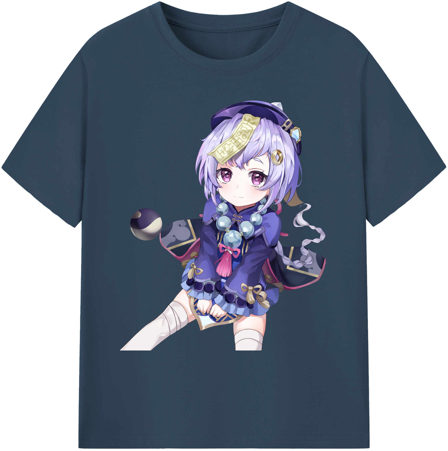げんし神 七七 なな  genshin Nana 綿100％ メンズ半袖Tシャツ｜肌触りやわらか＆通気性