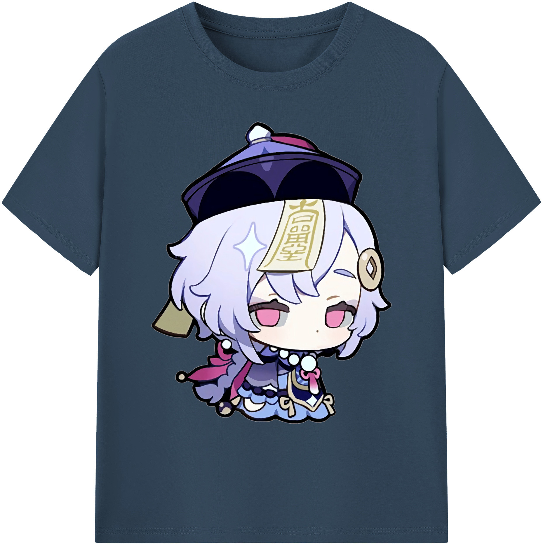 げんし神 七七 なな  genshin Nana 綿100％ メンズ半袖Tシャツ｜肌触りやわらか＆通気性