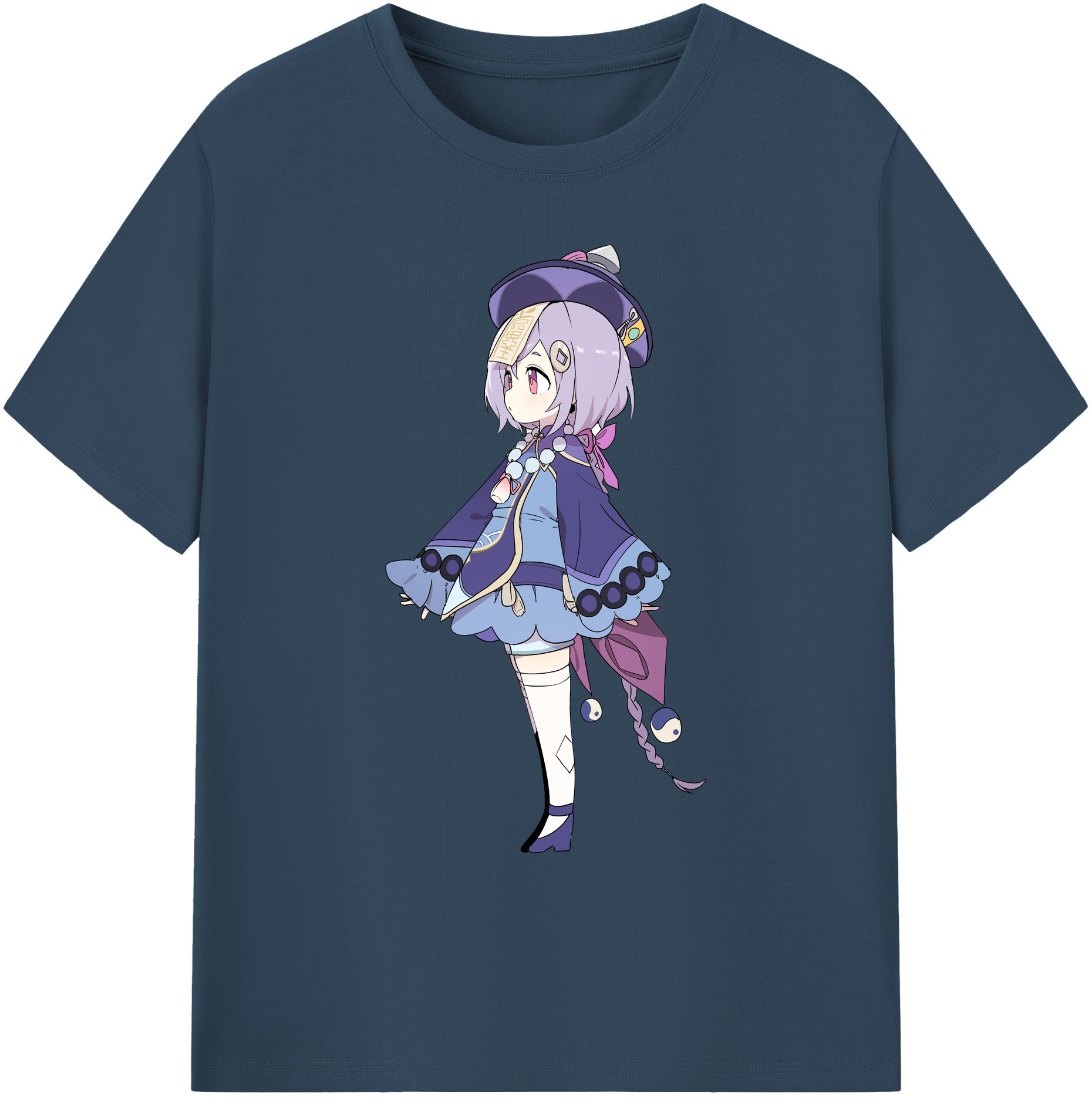 げんし神 七七 なな  genshin Nana 綿100％ メンズ半袖Tシャツ｜肌触りやわらか＆通気性