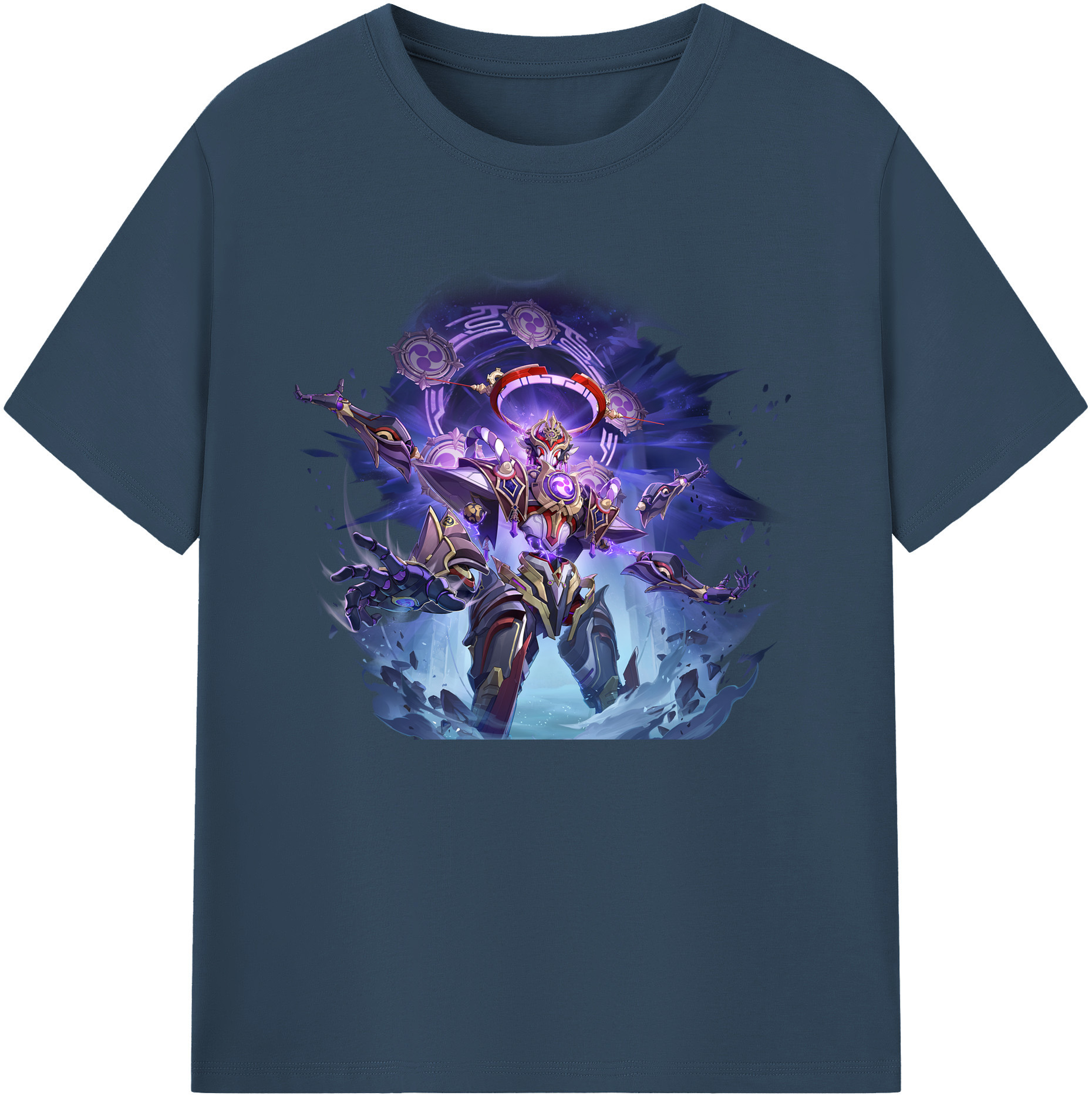 げんし神 さんペい genshin Sanpei 綿100％ メンズ半袖Tシャツ｜肌触りやわらか＆通気性