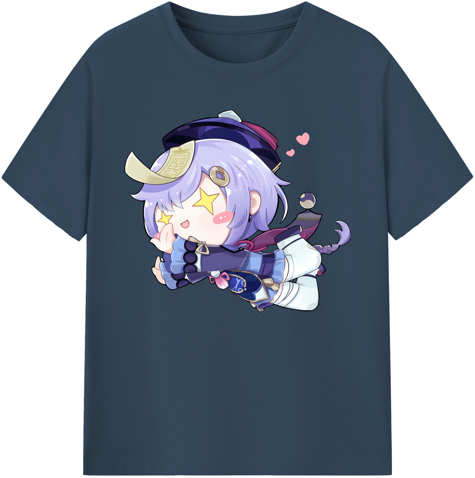 げんし神 七七 なな  genshin Nana 綿100％ メンズ半袖Tシャツ｜肌触りやわらか＆通気性
