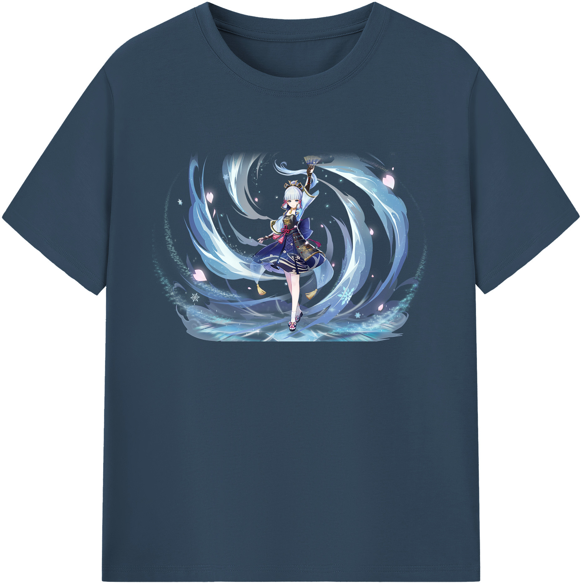 げんし神 神里綾華 神宮寺レン genshin Kamimiya Ren 綿100％ メンズ半袖Tシャツ｜肌触りやわらか＆通気性