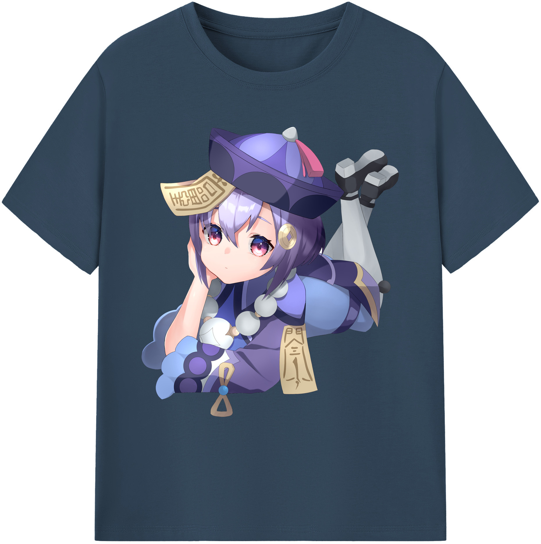 げんし神 七七 なな  genshin Nana 綿100％ メンズ半袖Tシャツ｜肌触りやわらか＆通気性