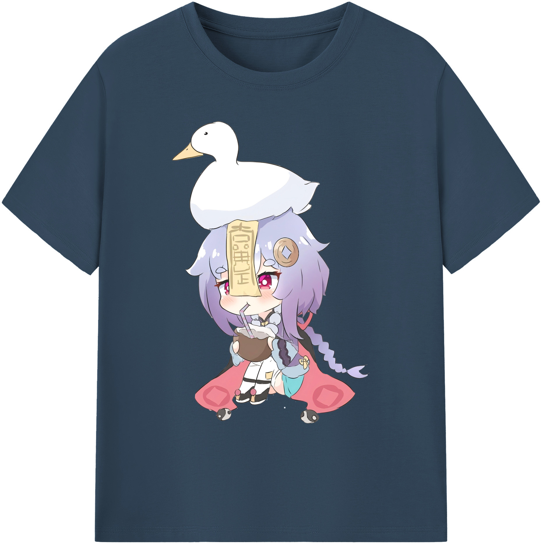 げんし神 七七 なな  genshin Nana 綿100％ メンズ半袖Tシャツ｜肌触りやわらか＆通気性