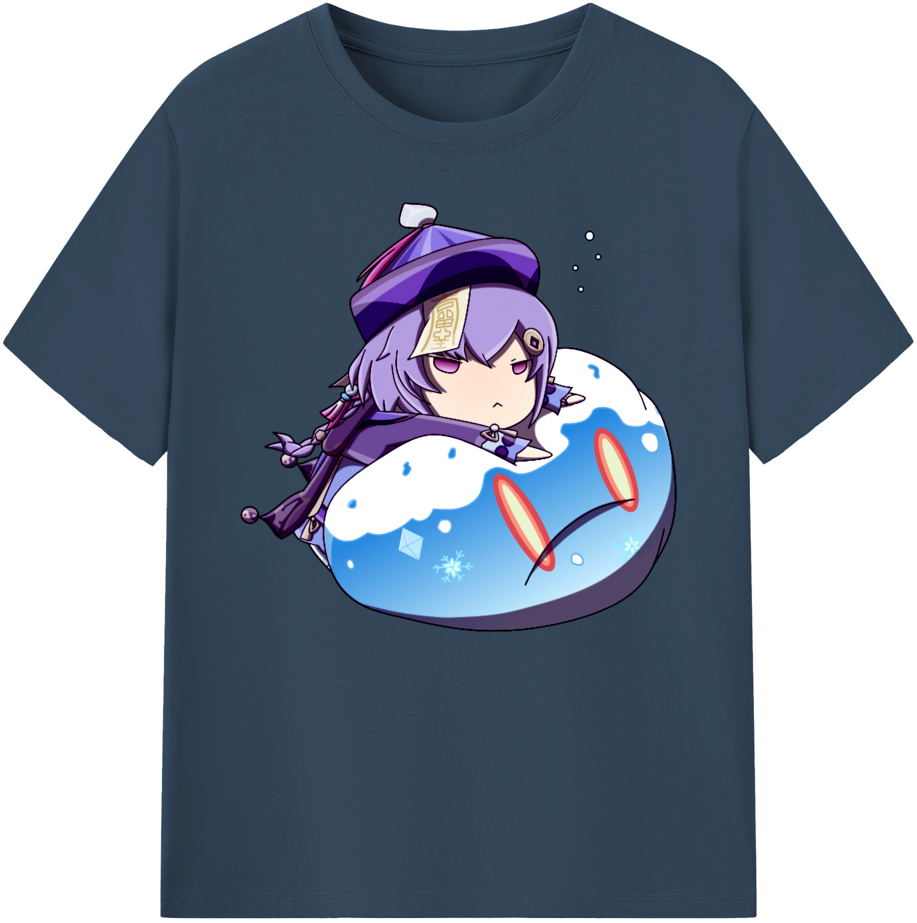 げんし神 七七 なな  genshin Nana 綿100％ メンズ半袖Tシャツ｜肌触りやわらか＆通気性