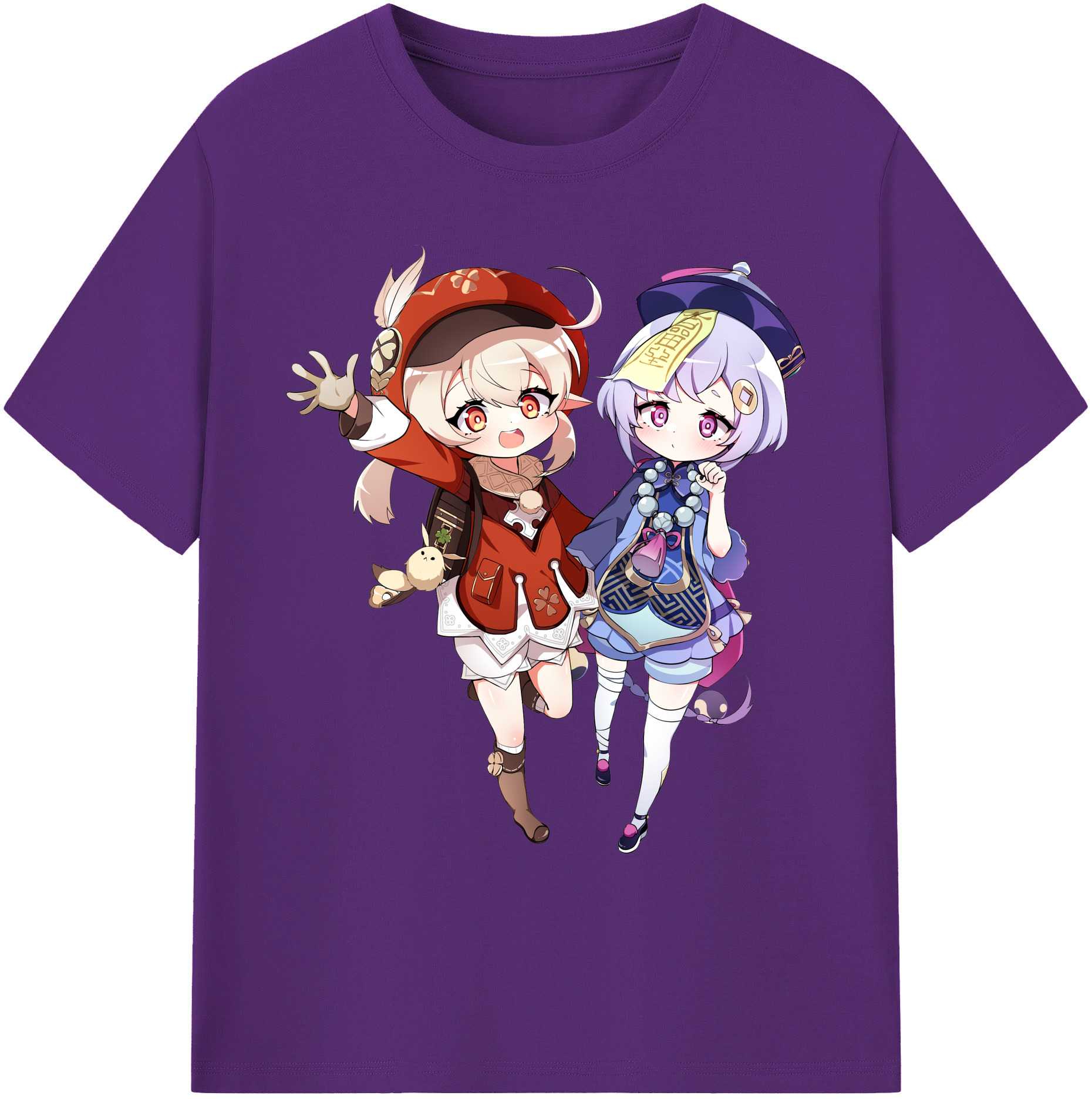 げんし神 七七 なな  genshin Nana 綿100％ メンズ半袖Tシャツ｜肌触りやわらか＆通気性