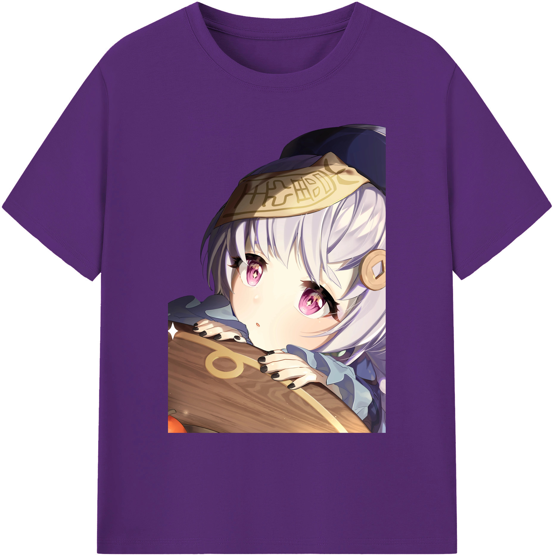 げんし神 七七 なな  genshin Nana 綿100％ メンズ半袖Tシャツ｜肌触りやわらか＆通気性