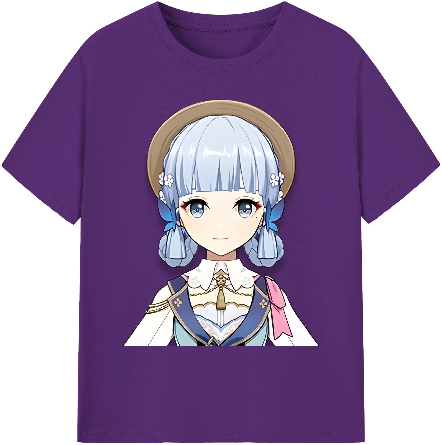 げんし神 神里綾華 神宮寺レン genshin Kamimiya Ren 綿100％ メンズ半袖Tシャツ｜肌触りやわらか＆通気性