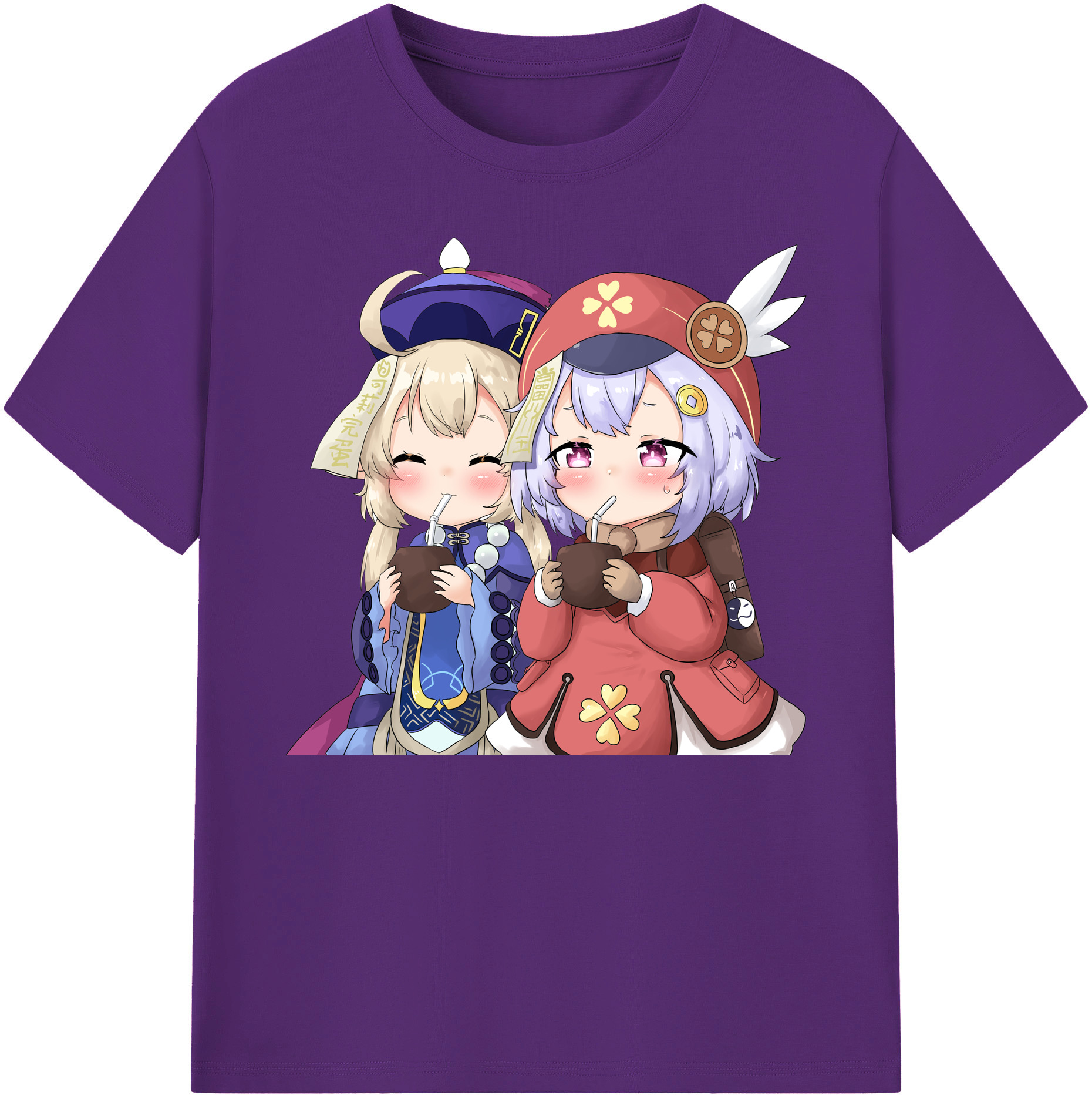 げんし神 七七 なな  genshin Nana 綿100％ メンズ半袖Tシャツ｜肌触りやわらか＆通気性