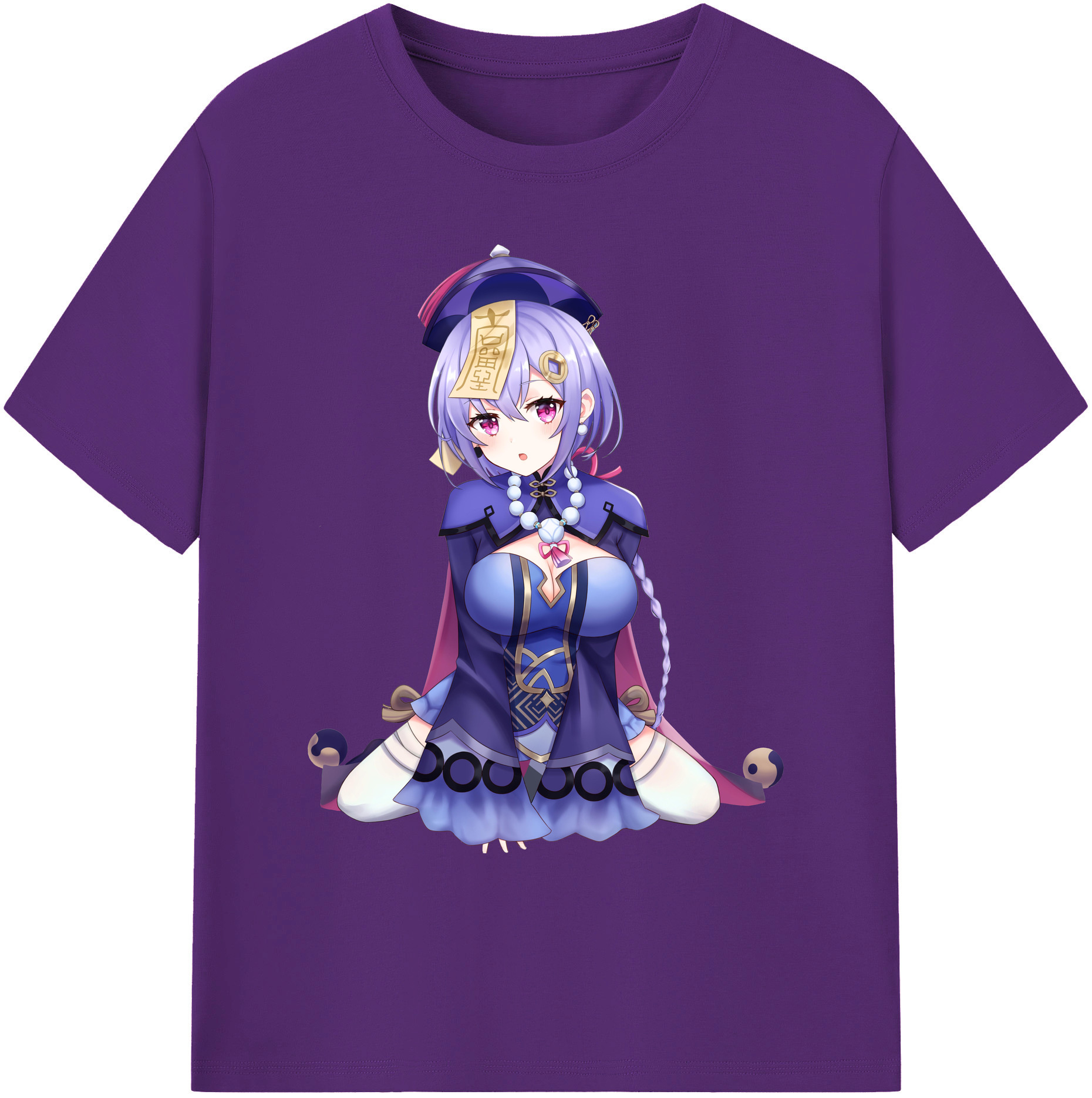 げんし神 七七 なな  genshin Nana 綿100％ メンズ半袖Tシャツ｜肌触りやわらか＆通気性