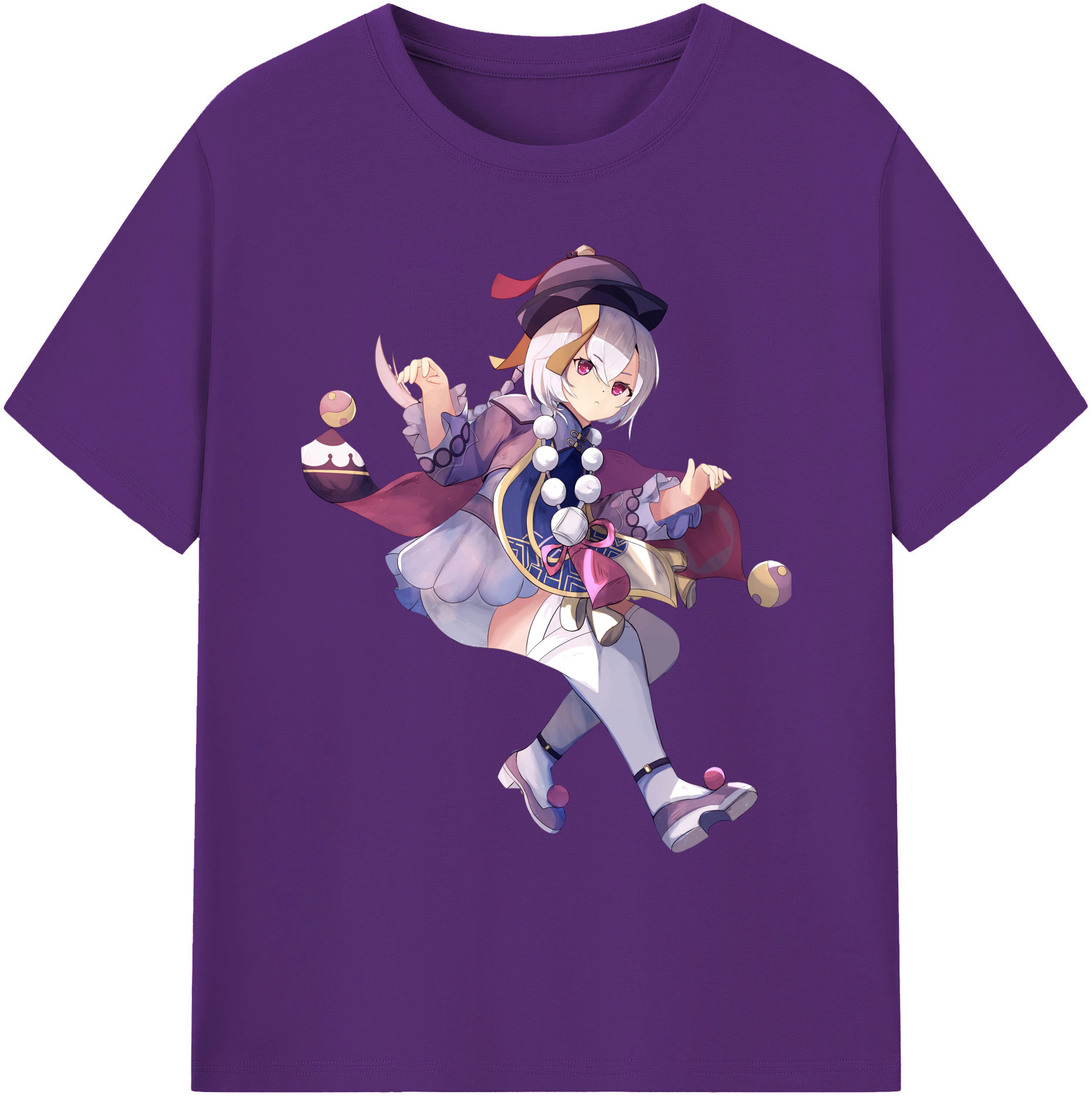 げんし神 七七 なな  genshin Nana 綿100％ メンズ半袖Tシャツ｜肌触りやわらか＆通気性