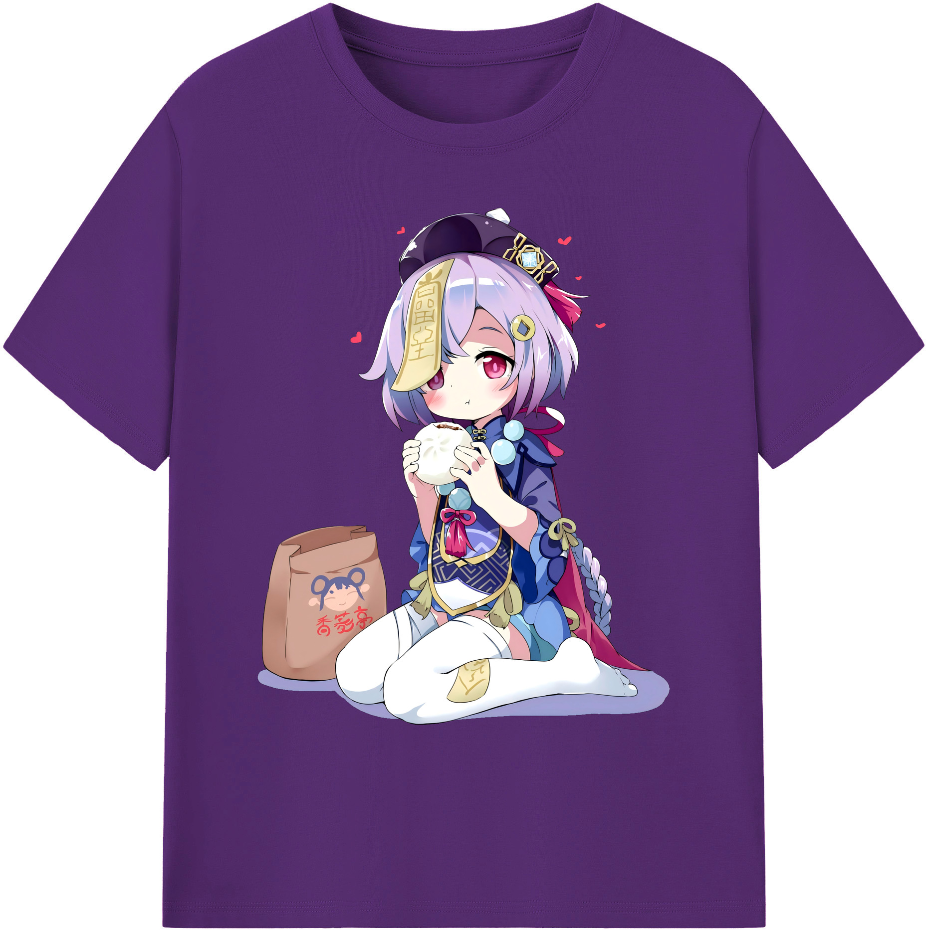 げんし神 七七 なな  genshin Nana 綿100％ メンズ半袖Tシャツ｜肌触りやわらか＆通気性