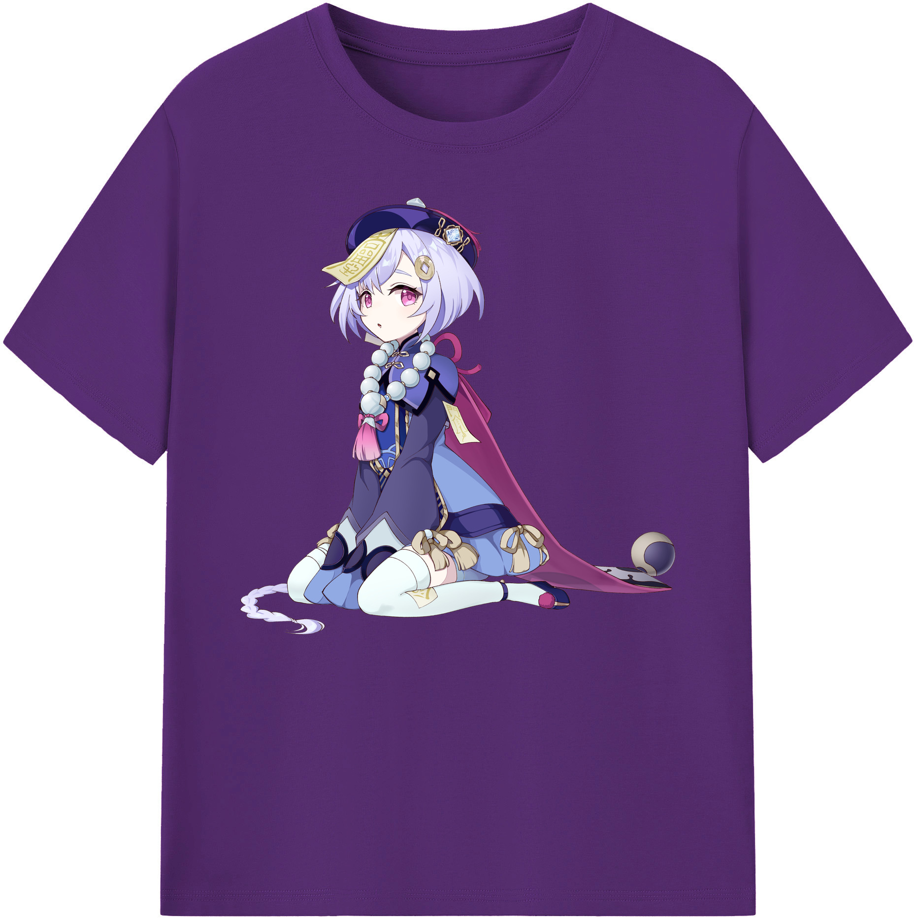 げんし神 七七 なな  genshin Nana 綿100％ メンズ半袖Tシャツ｜肌触りやわらか＆通気性