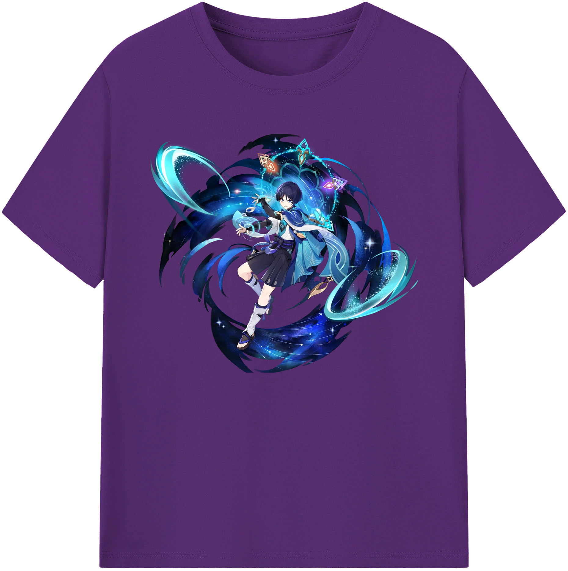 げんし神 さんペい genshin Sanpei 綿100％ メンズ半袖Tシャツ｜肌触りやわらか＆通気性