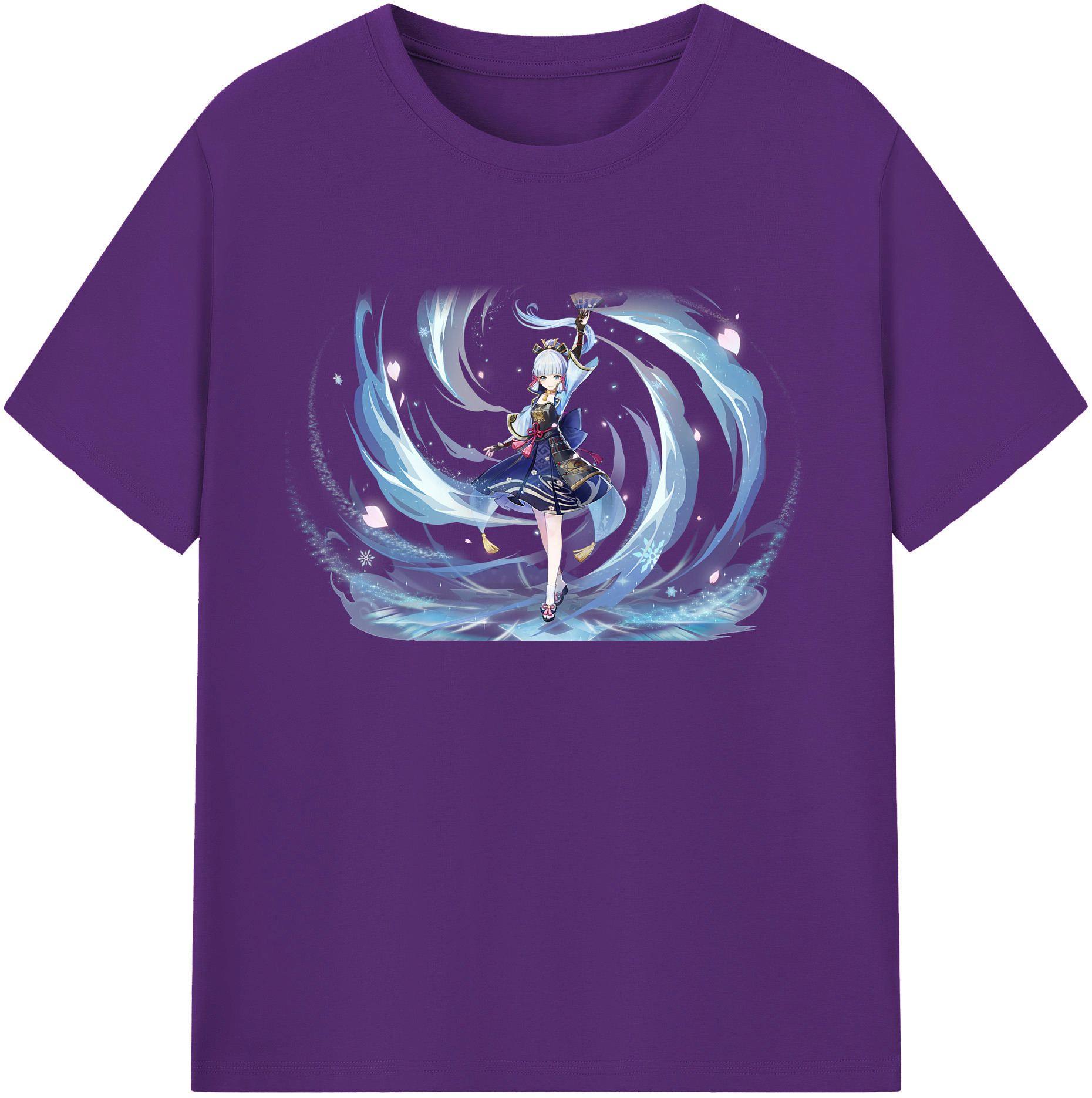 げんし神 神里綾華 神宮寺レン genshin Kamimiya Ren 綿100％ メンズ半袖Tシャツ｜肌触りやわらか＆通気性