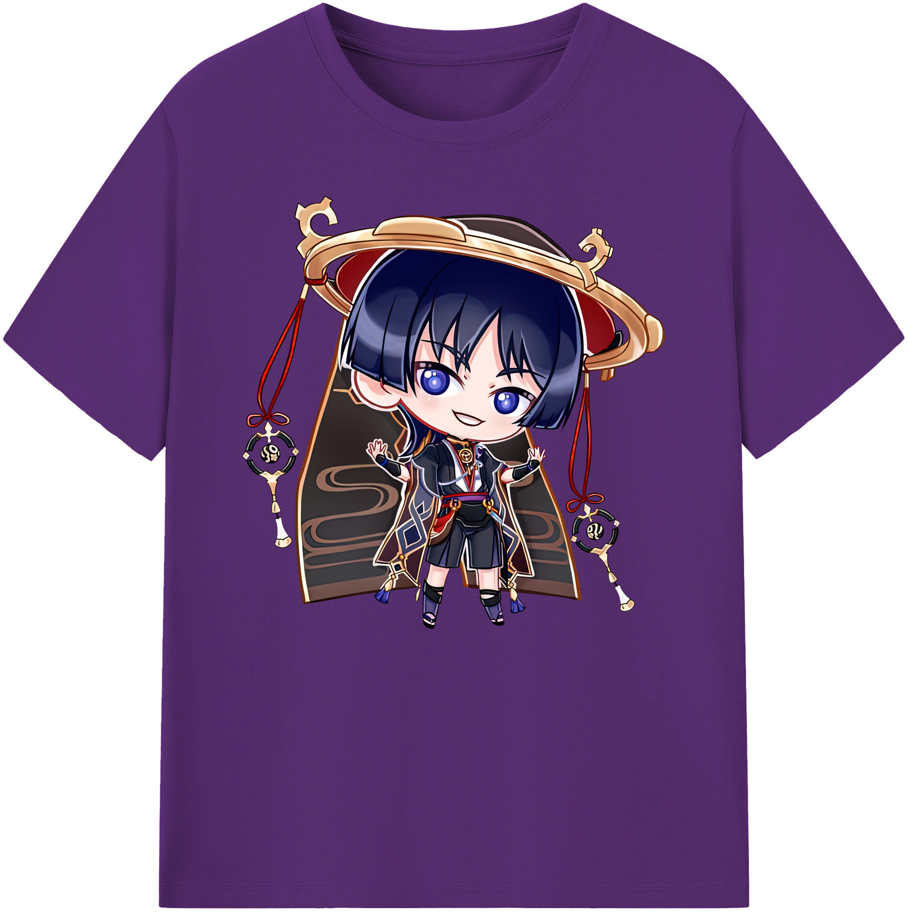 げんし神 さんペい genshin Sanpei 綿100％ メンズ半袖Tシャツ｜肌触りやわらか＆通気性