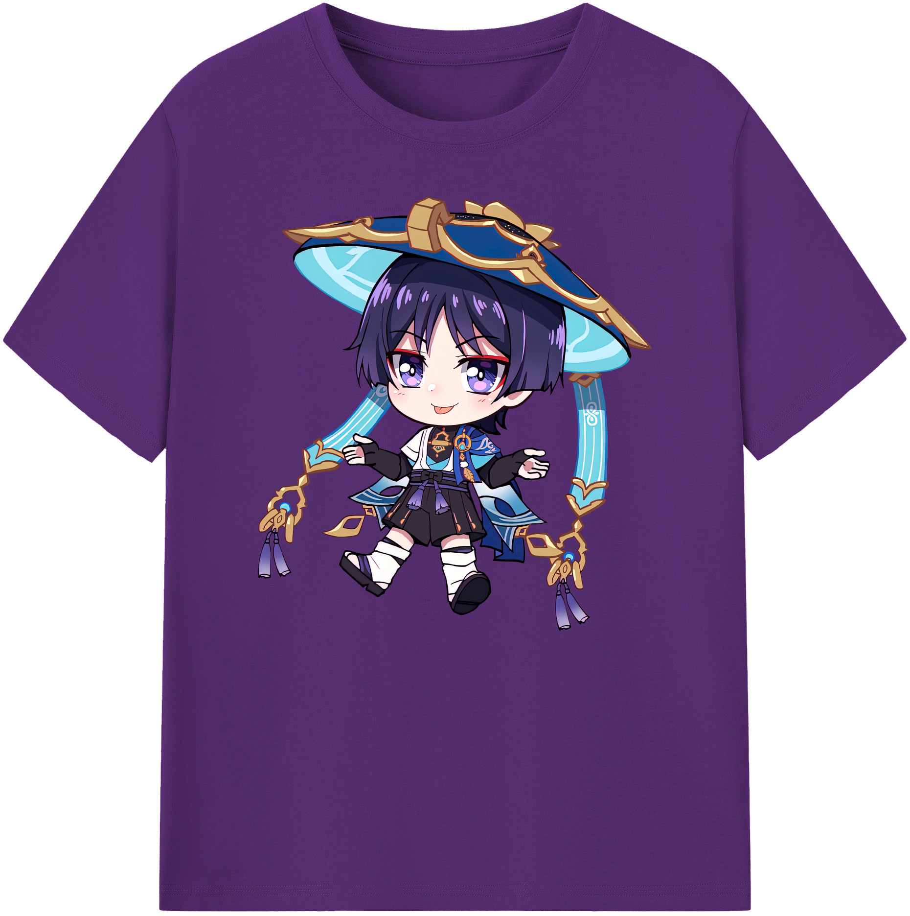 げんし神 さんペい genshin Sanpei 綿100％ メンズ半袖Tシャツ｜肌触りやわらか＆通気性