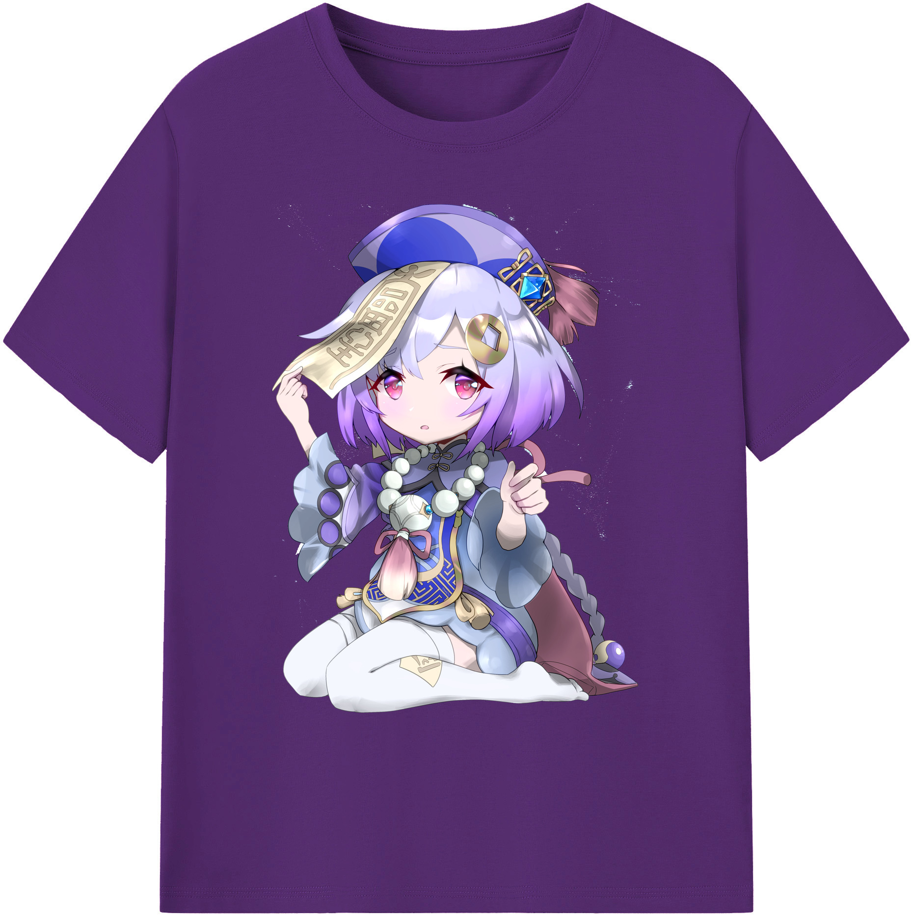 げんし神 七七 なな  genshin Nana 綿100％ メンズ半袖Tシャツ｜肌触りやわらか＆通気性