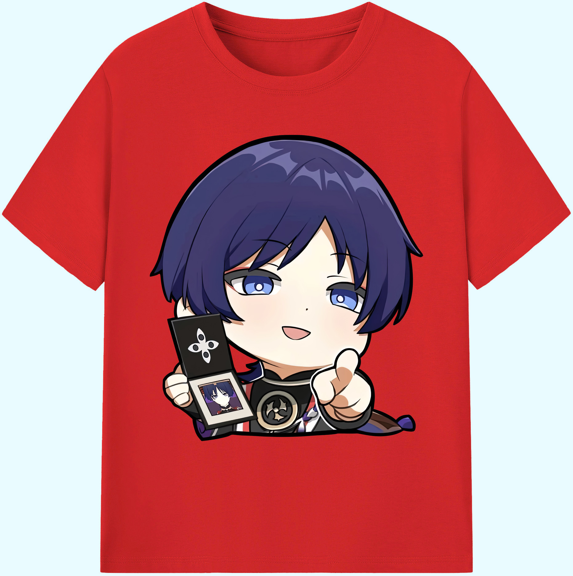 げんし神 さんペい genshin Sanpei 綿100％ メンズ半袖Tシャツ｜肌触りやわらか＆通気性