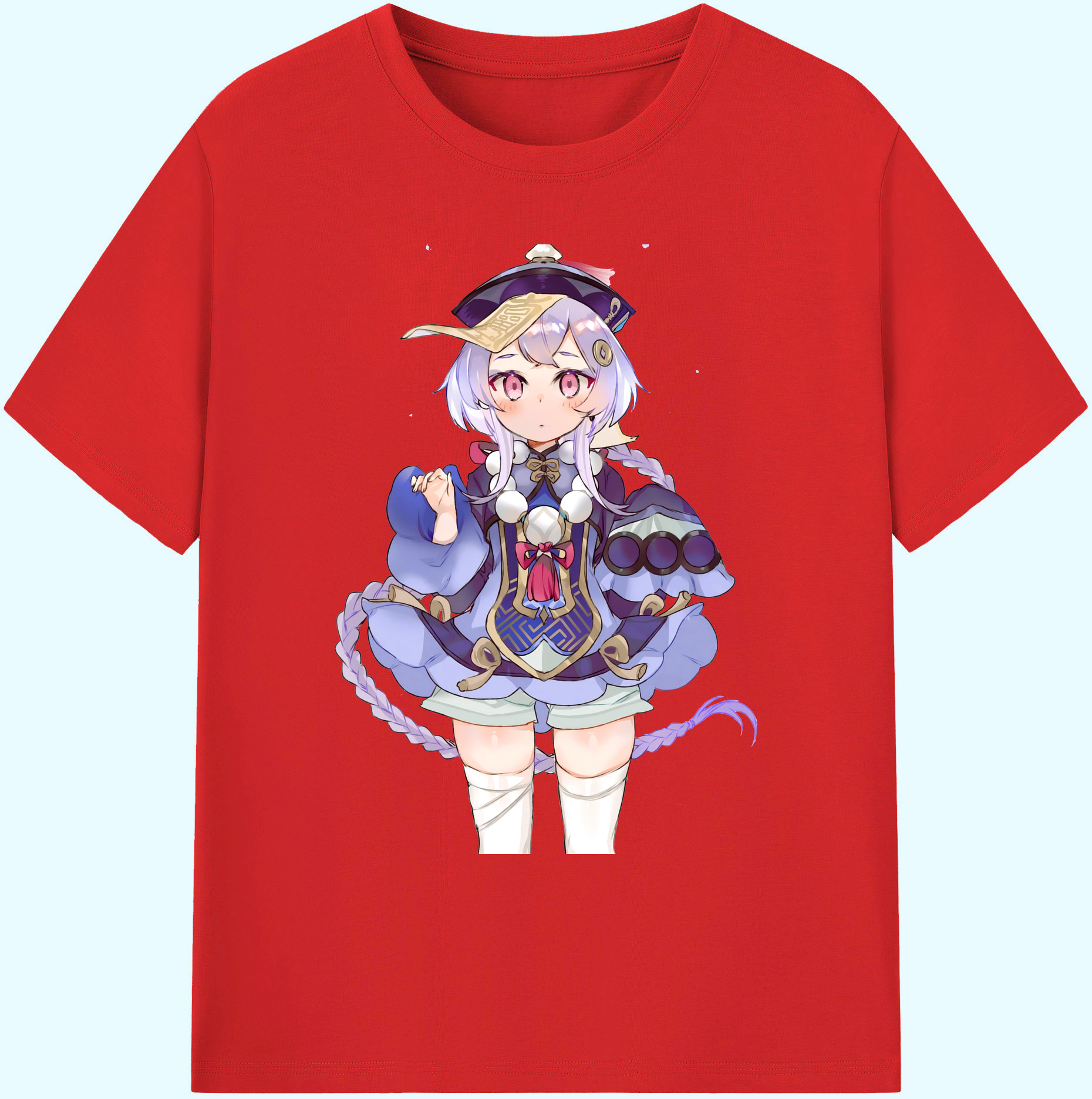 げんし神 七七 なな  genshin Nana 綿100％ メンズ半袖Tシャツ｜肌触りやわらか＆通気性