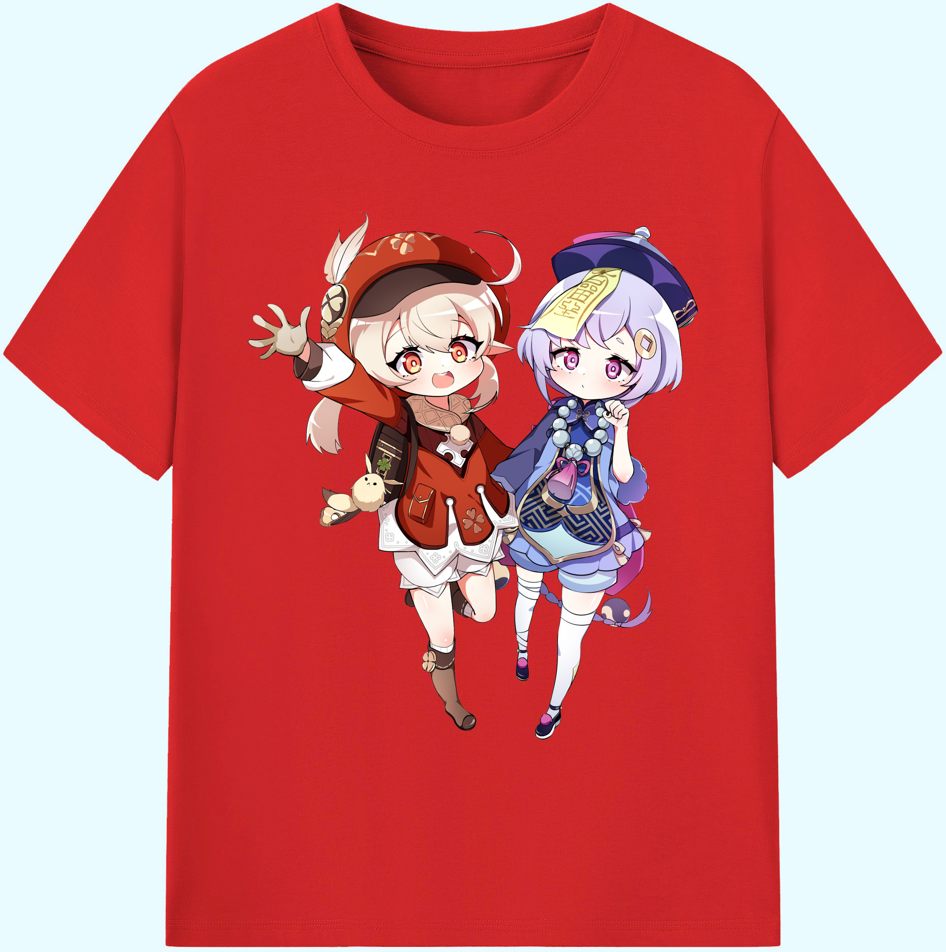 げんし神 七七 なな  genshin Nana 綿100％ メンズ半袖Tシャツ｜肌触りやわらか＆通気性