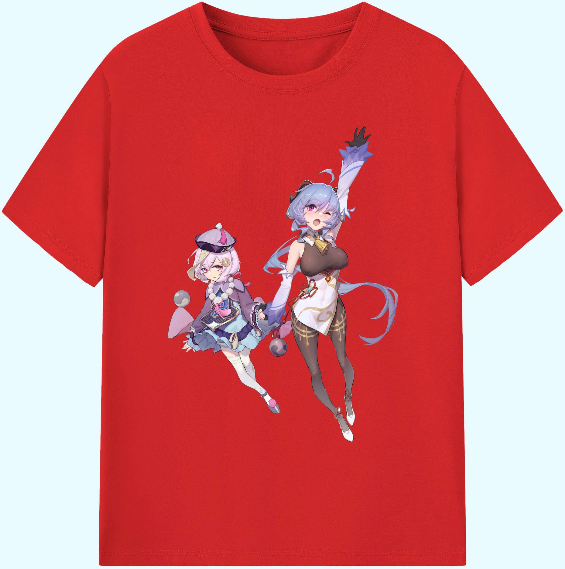 げんし神 七七 なな  genshin Nana 綿100％ メンズ半袖Tシャツ｜肌触りやわらか＆通気性