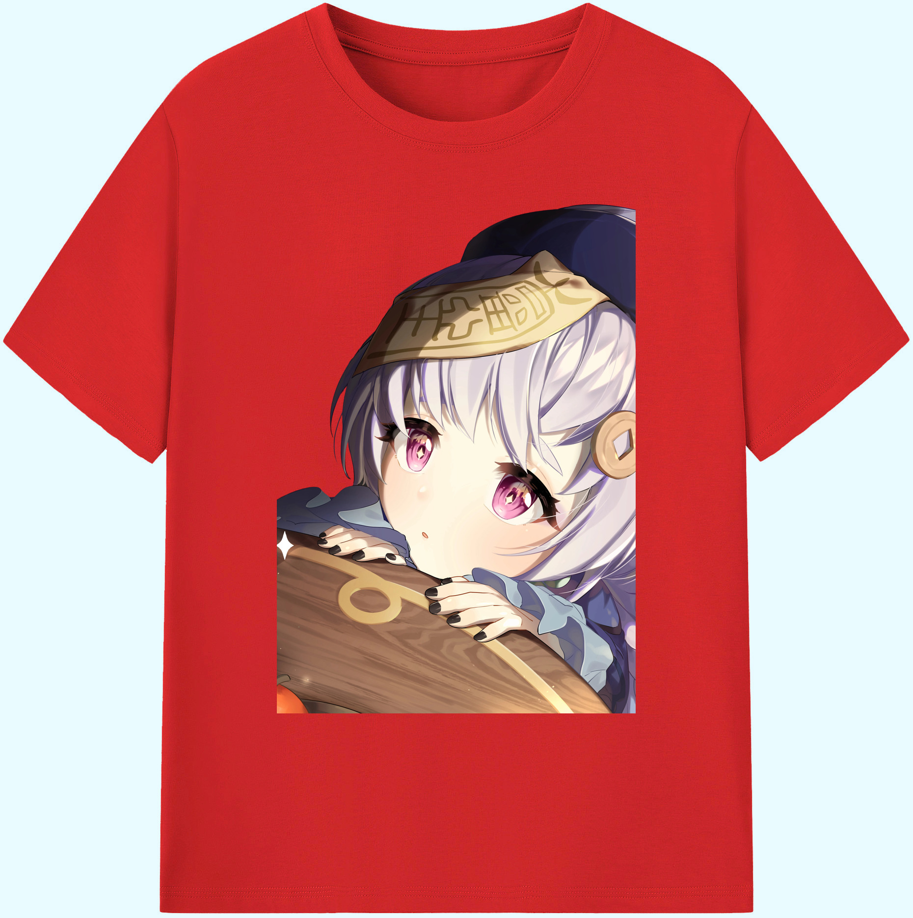 げんし神 七七 なな  genshin Nana 綿100％ メンズ半袖Tシャツ｜肌触りやわらか＆通気性