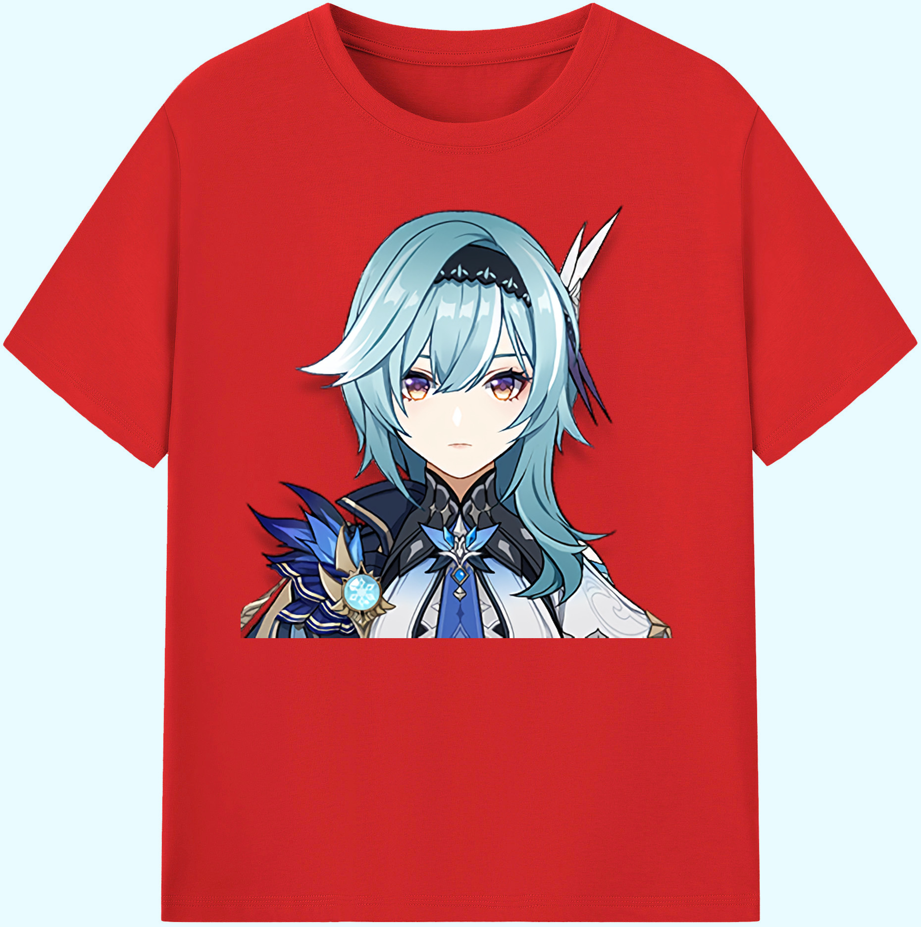 げんし神 优菈 ゆうら genshin Yūra 綿100％ メンズ半袖Tシャツ｜肌触りやわらか＆通気性