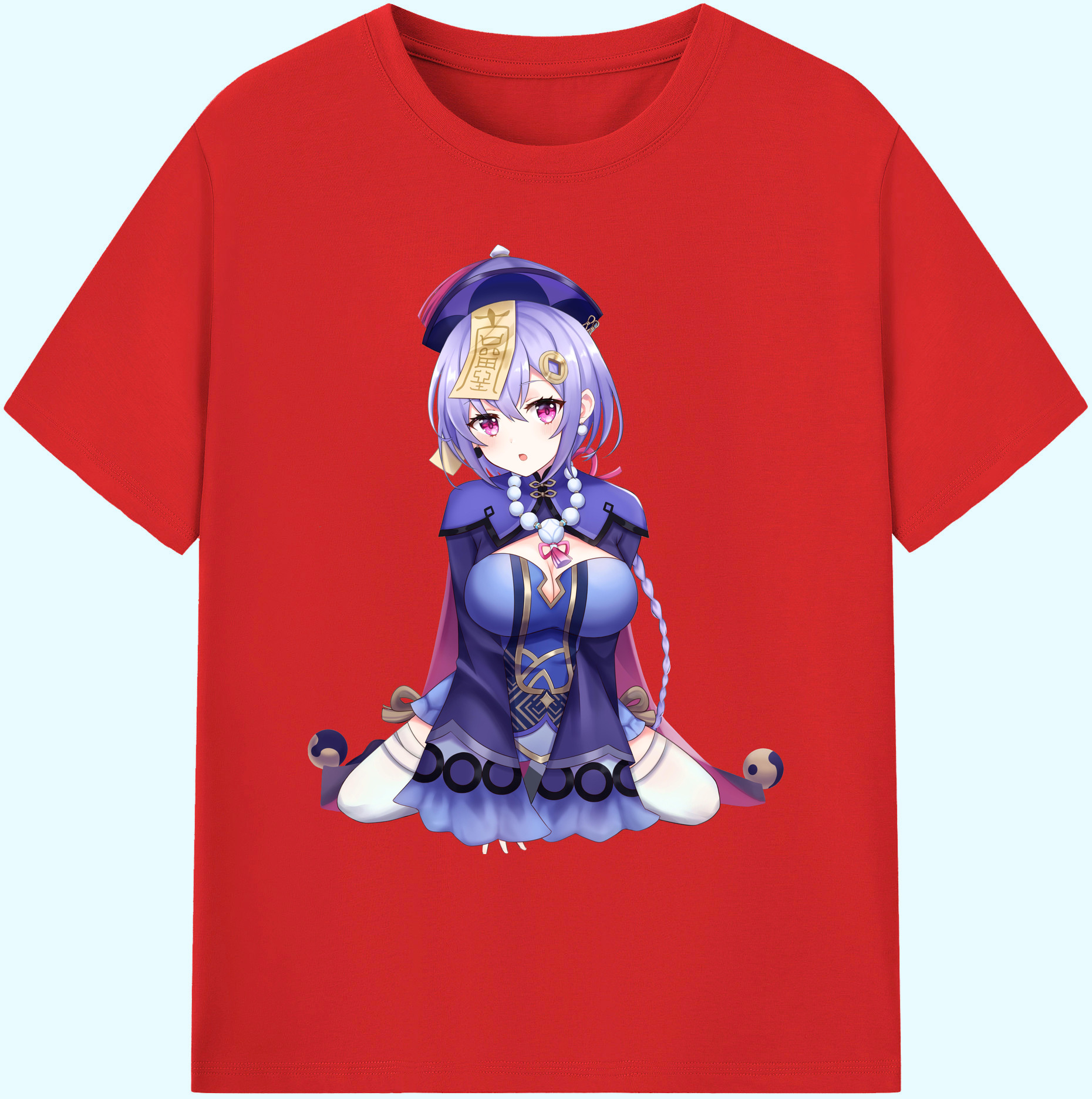げんし神 七七 なな  genshin Nana 綿100％ メンズ半袖Tシャツ｜肌触りやわらか＆通気性