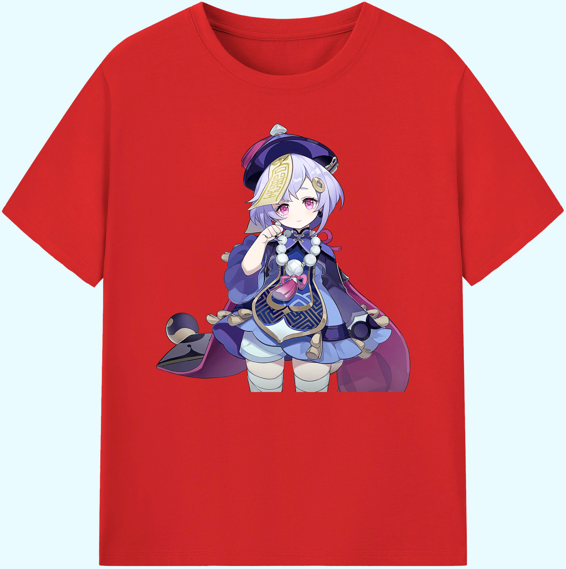 げんし神 七七 なな  genshin Nana 綿100％ メンズ半袖Tシャツ｜肌触りやわらか＆通気性