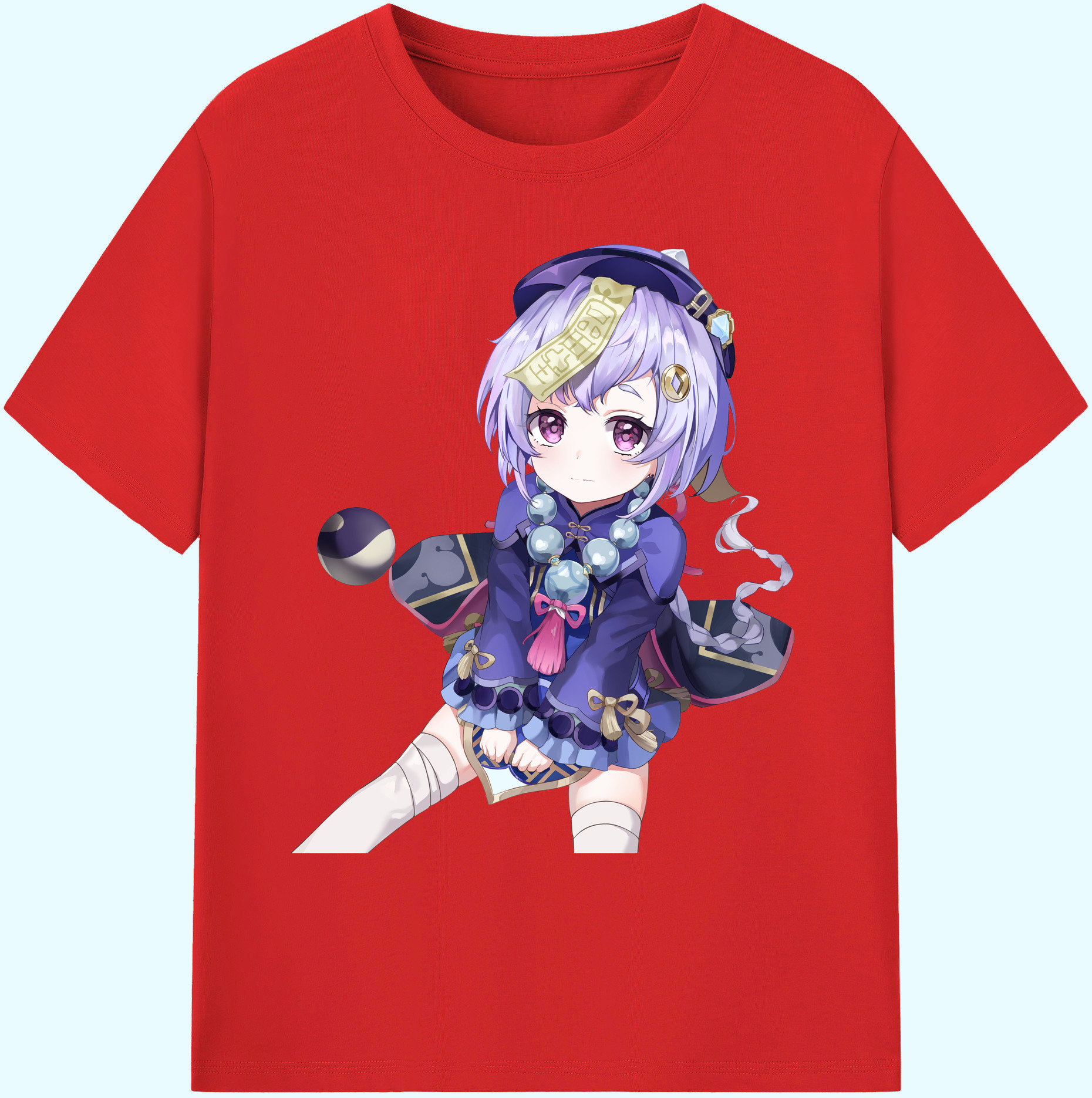 げんし神 七七 なな  genshin Nana 綿100％ メンズ半袖Tシャツ｜肌触りやわらか＆通気性
