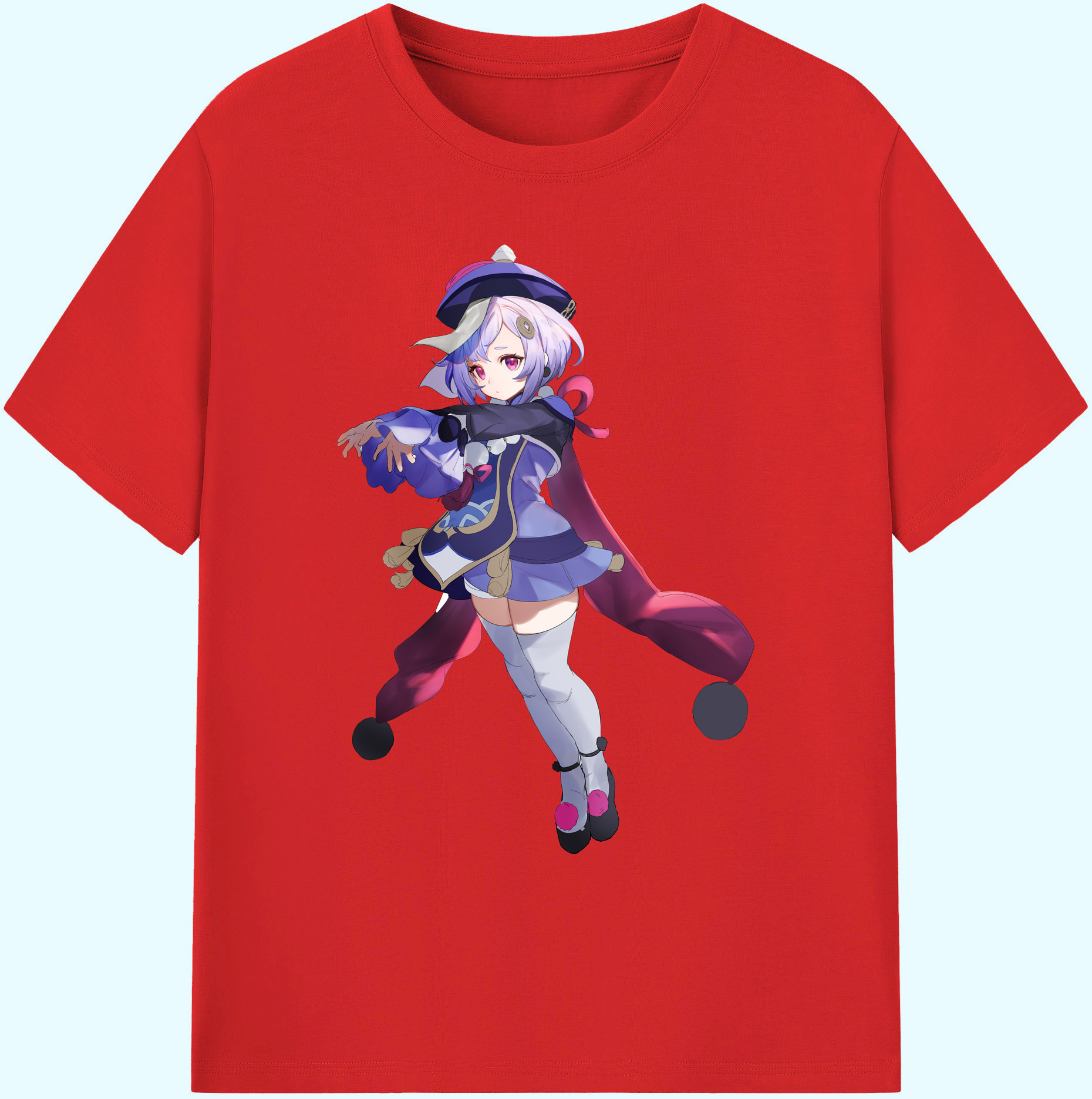 げんし神 七七 なな  genshin Nana 綿100％ メンズ半袖Tシャツ｜肌触りやわらか＆通気性